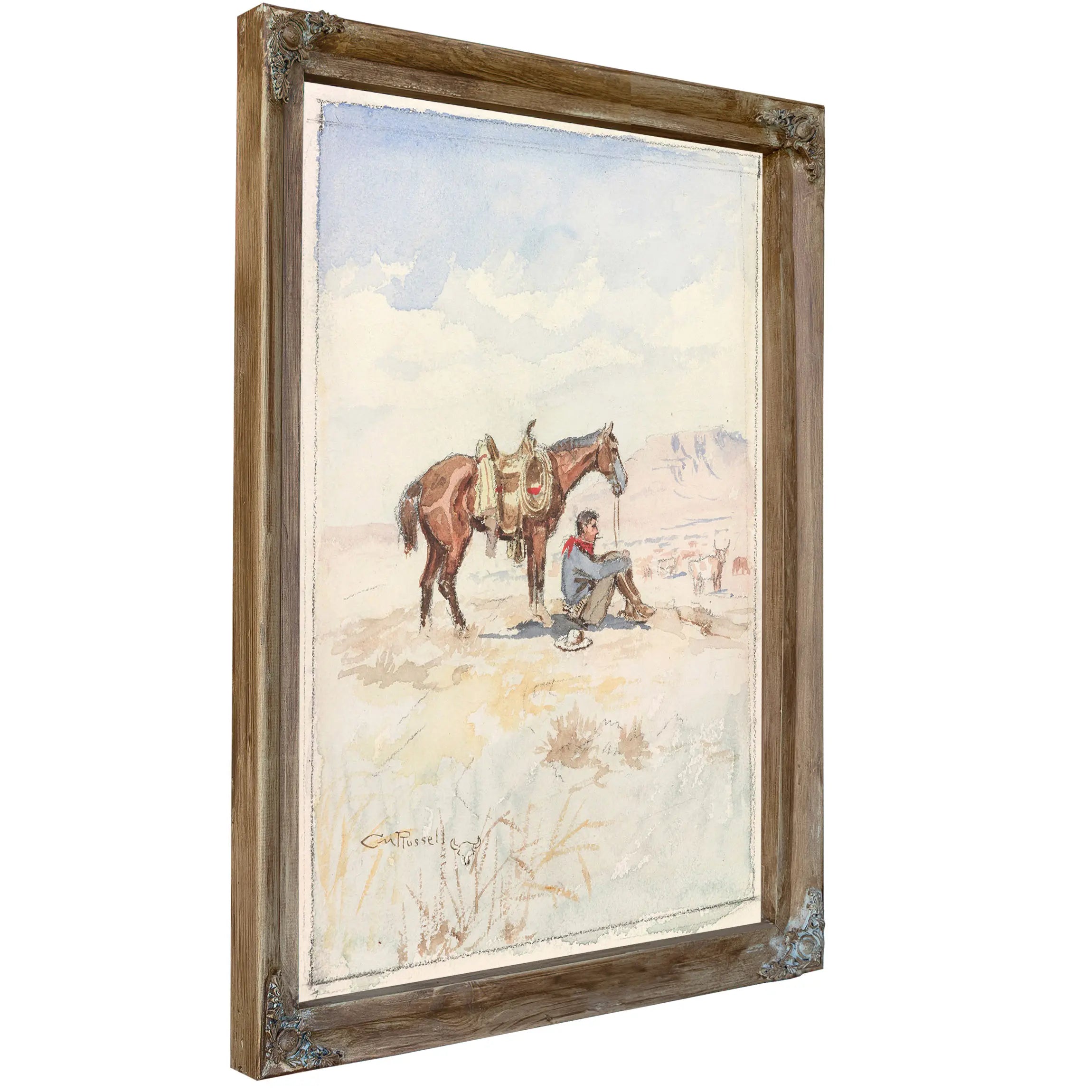 Just A Little Sunshine by Charles Marion Russell
