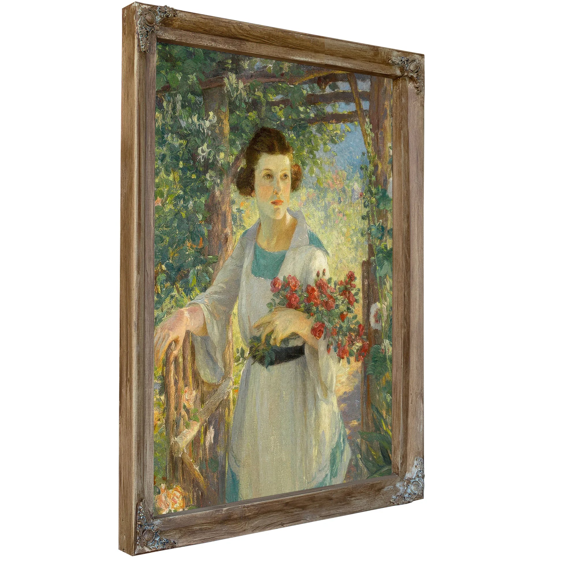The Rustic Gate By Colin Campbell Cooper Fine Art Print