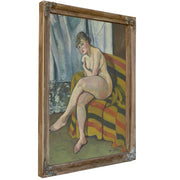 Nu Assis Sur Un Canape by Suzanne Valadon