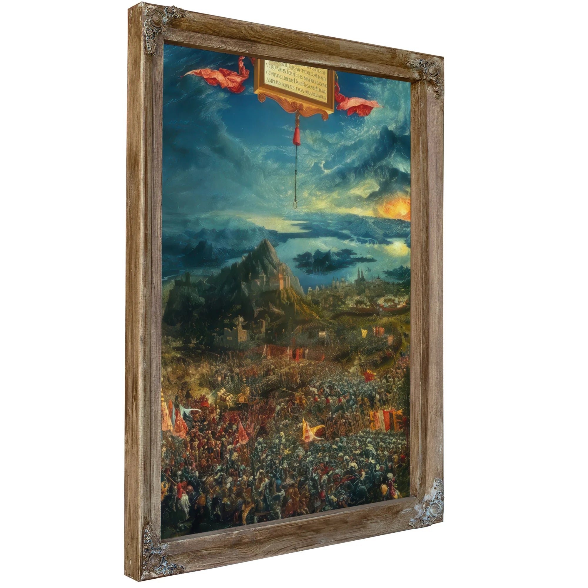 The Battle Of Alexander At Issus By Albrecht Altdorfer Fine Art Print