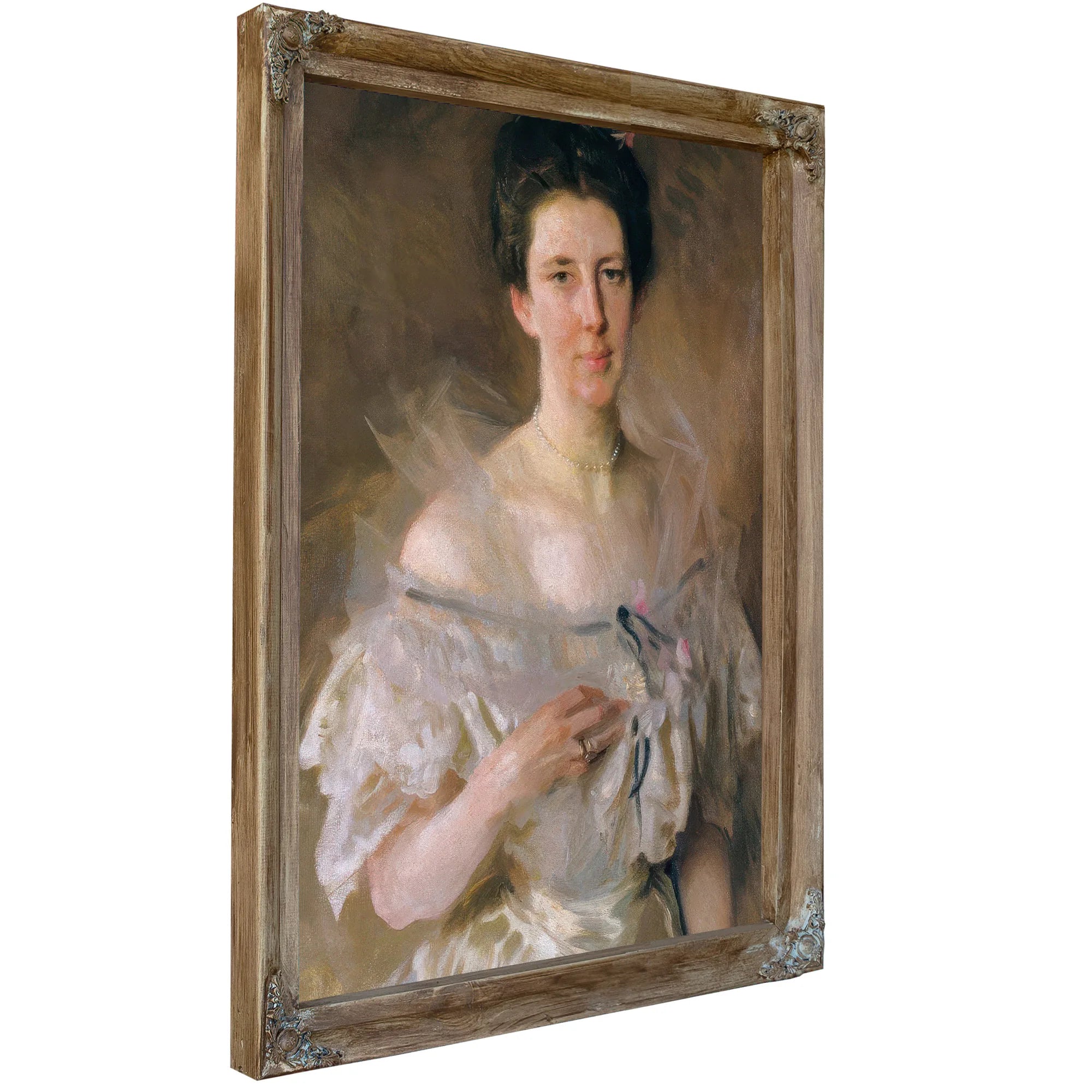 Mrs Gardiner Greene Hammond (Esther Fiske Hammond) By John Singer Sargent Fine Art Print