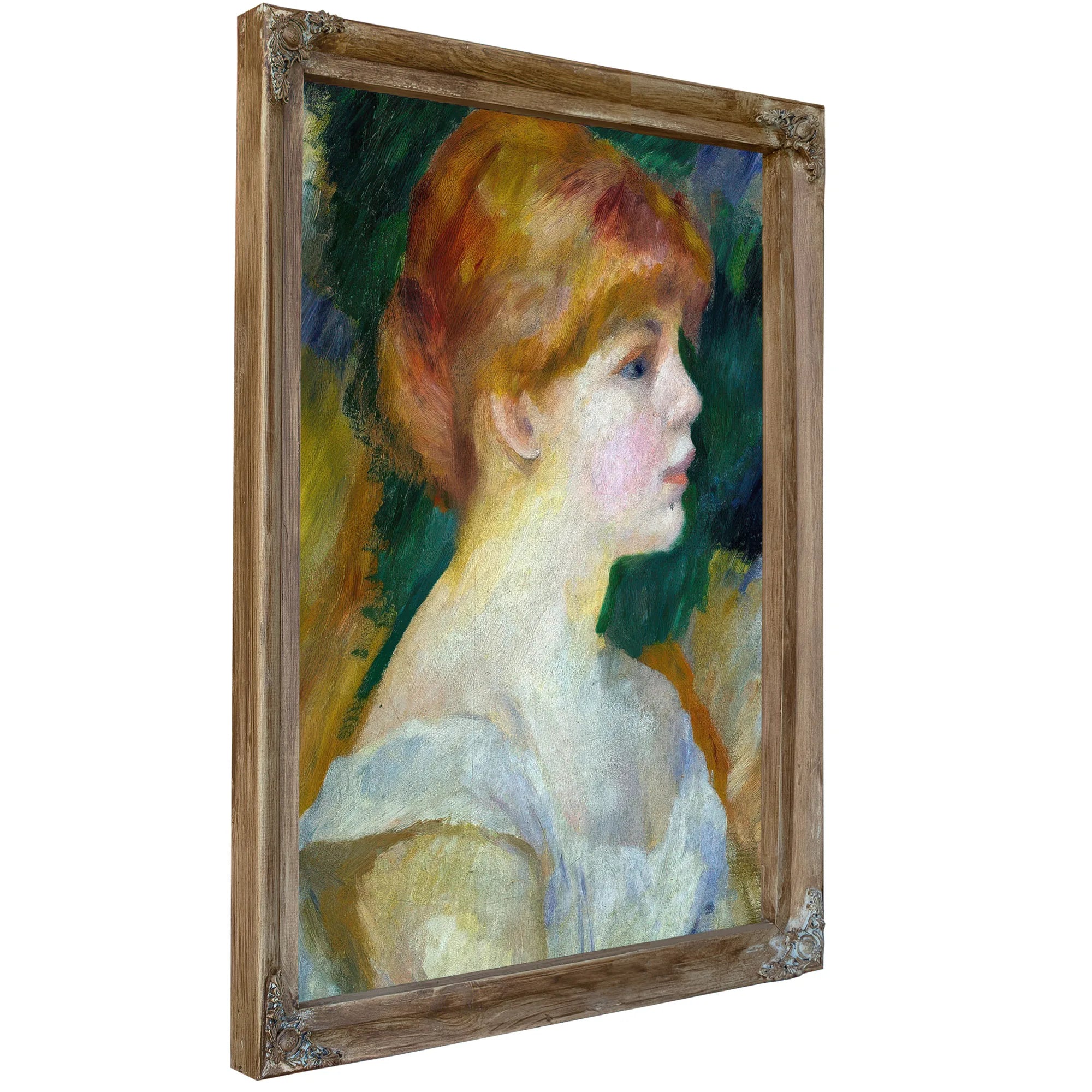 Suzanne Valadon By Pierre August Renoir Fine Art Print