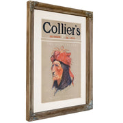 Cover Of Colliers December A by Frederic Remington