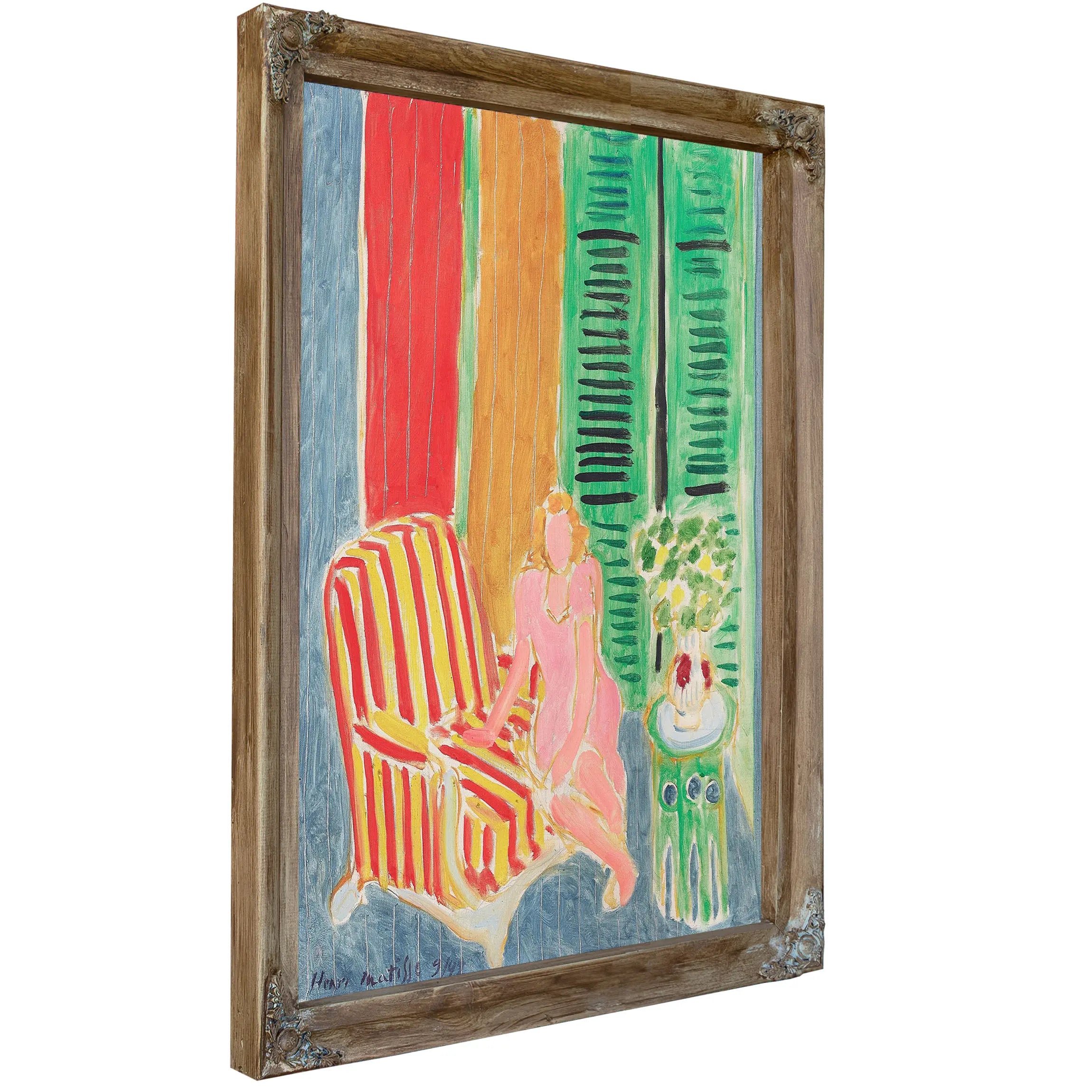 Woman Before An Aquarium by Henri Matisse