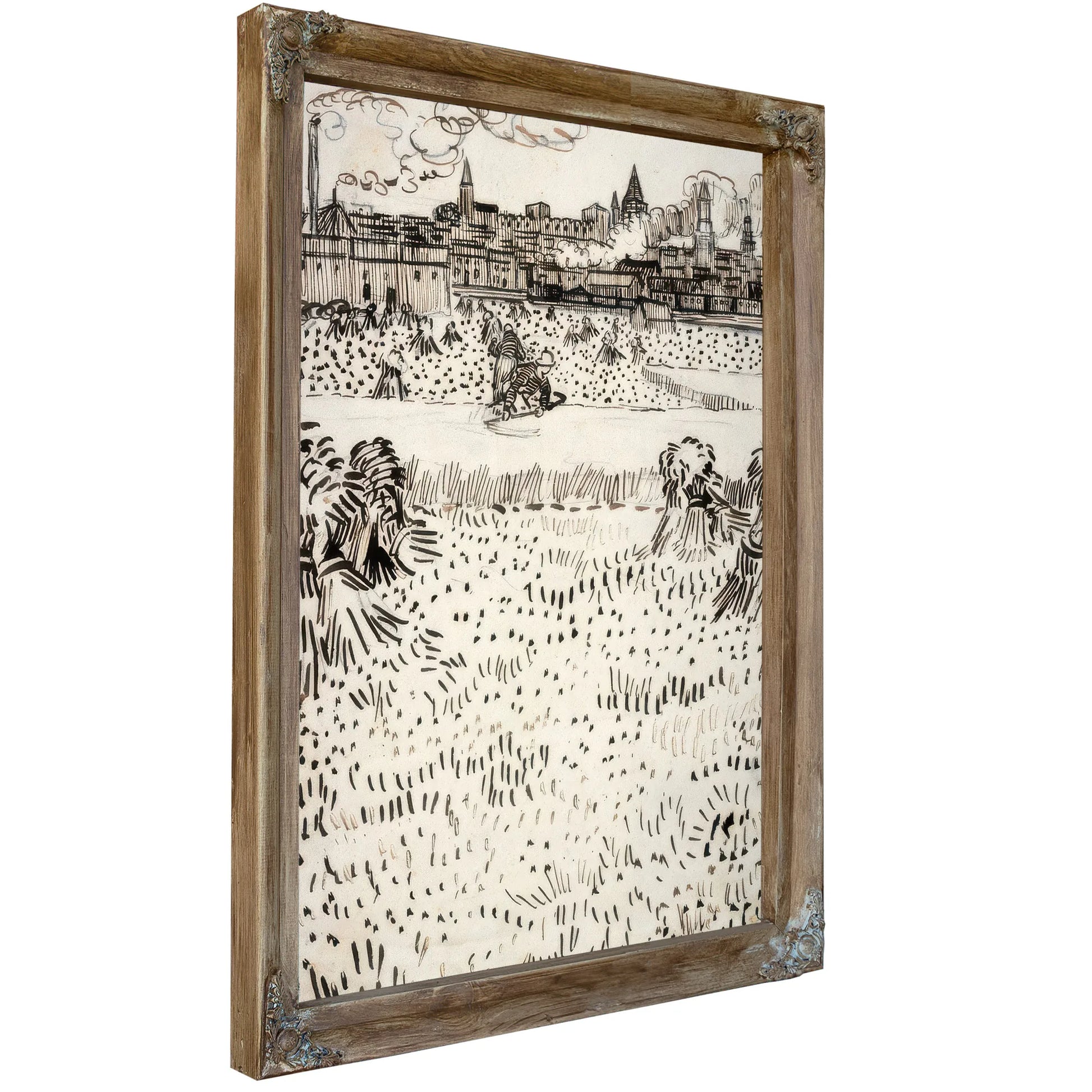 The Harvest By Vincent Van Gogh Fine Art Print