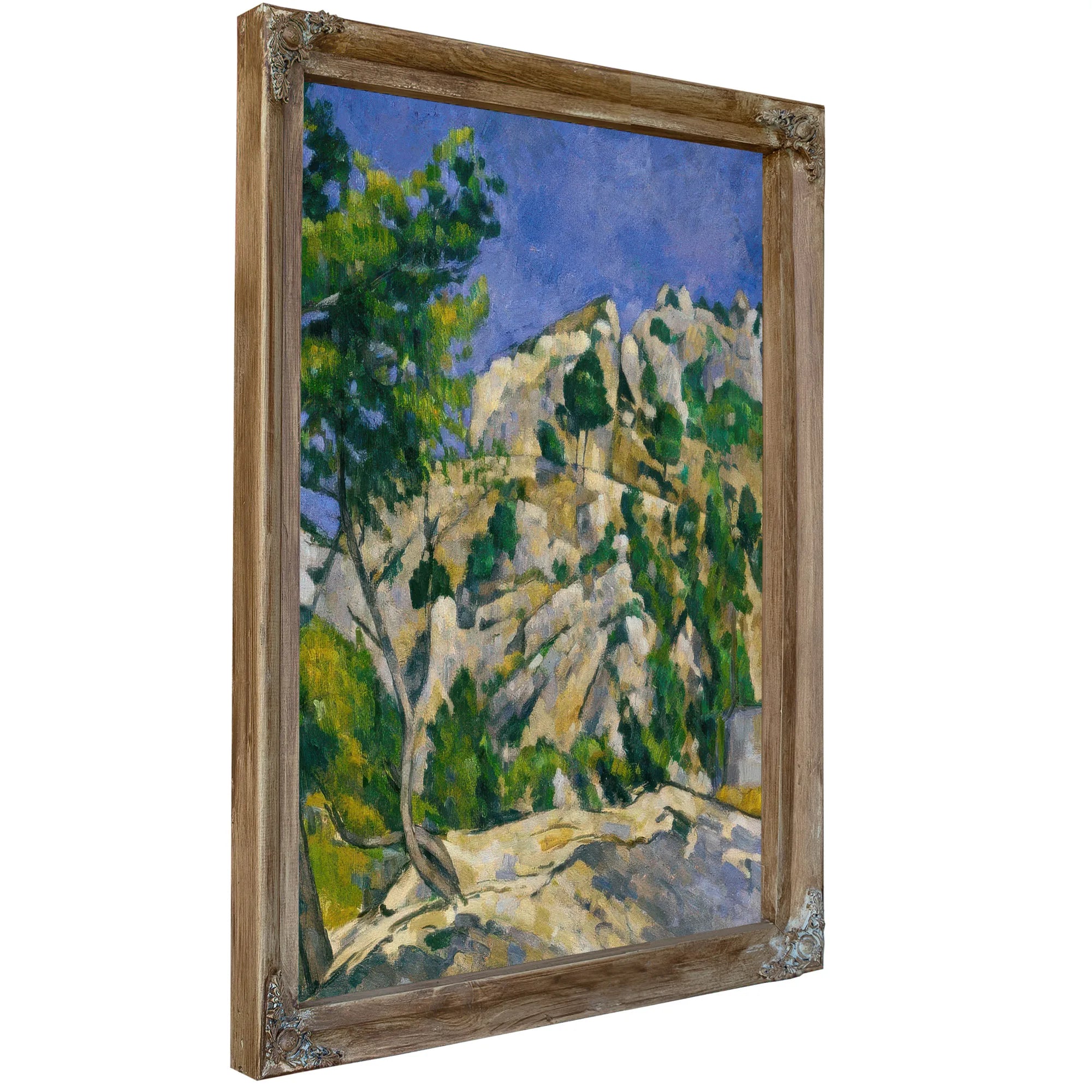 Bottom Of The Ravine By Paul Cezanne Fine Art Print