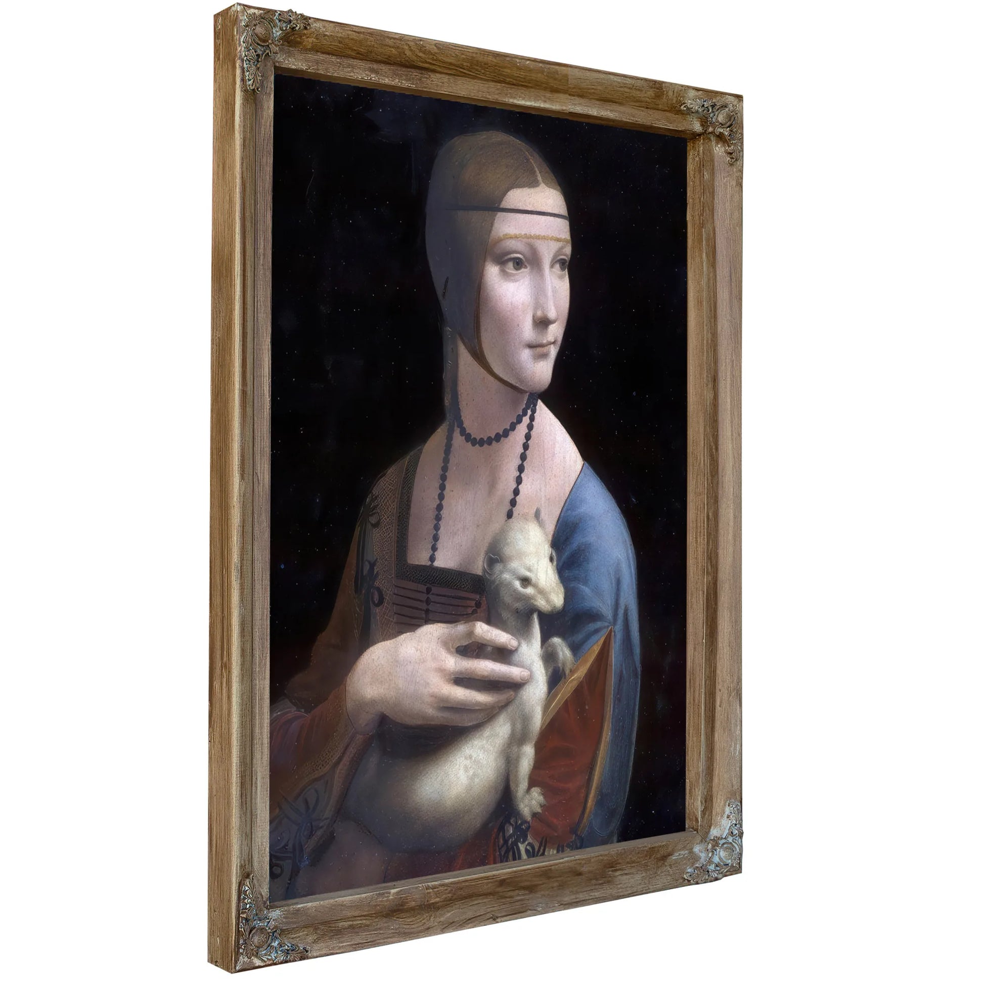 Portrait Of Cecilia Gallerani (Lady With The Ermine) By Leonardo Da Vinci Fine Art Print