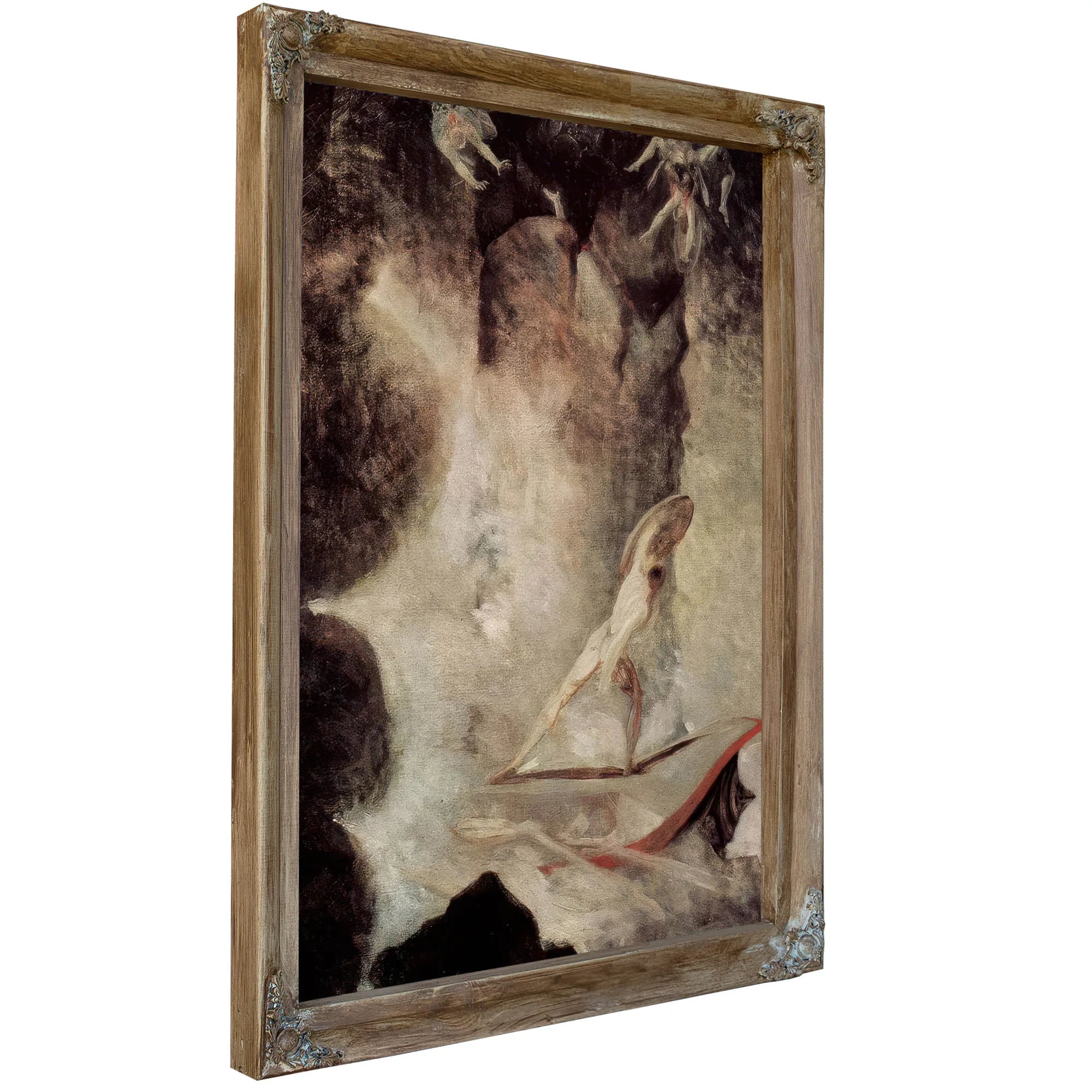 Odysseus In Front Of Scylla And Charybdis By Henry Fuseli Fine Art Print