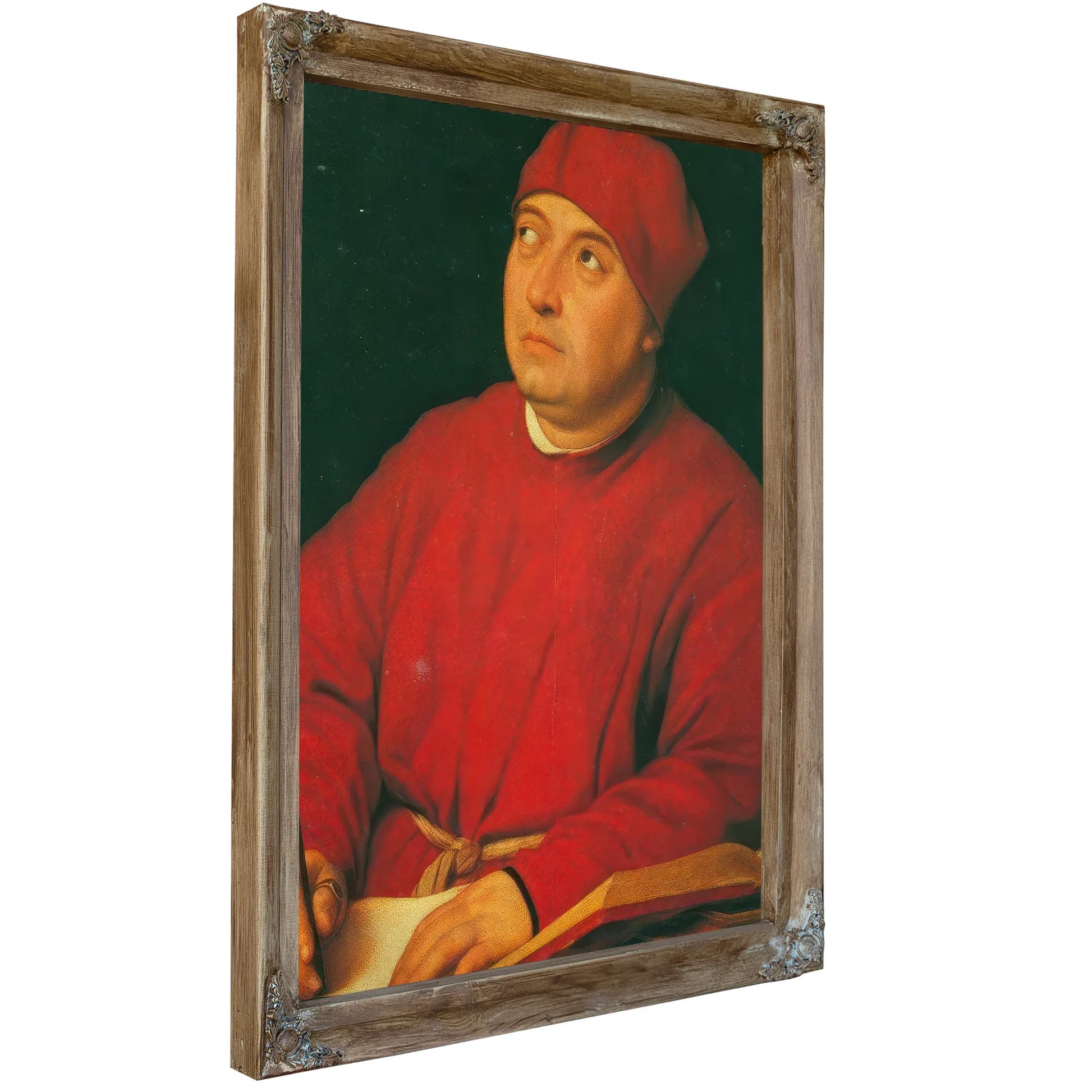Portrait Of Tommaso Inghirami By Raphael Fine Art Print