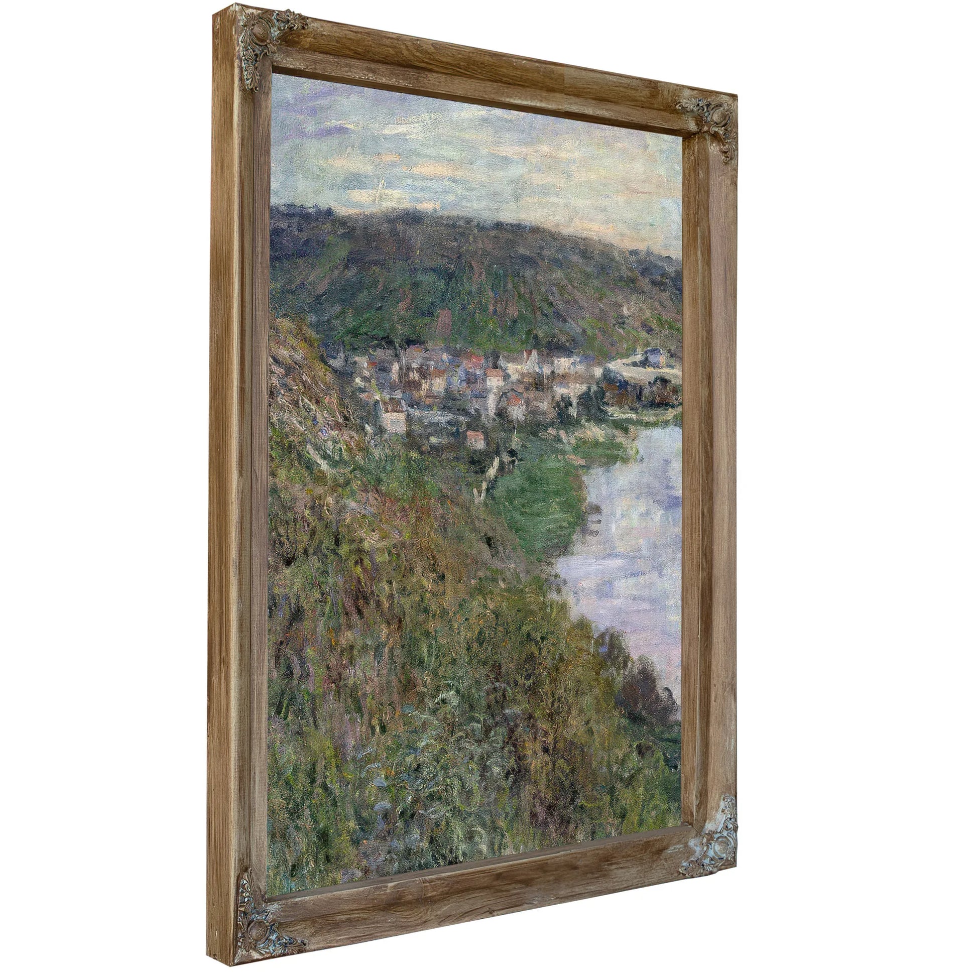 View Of Vetheiul By Claude Monet Fine Art Print