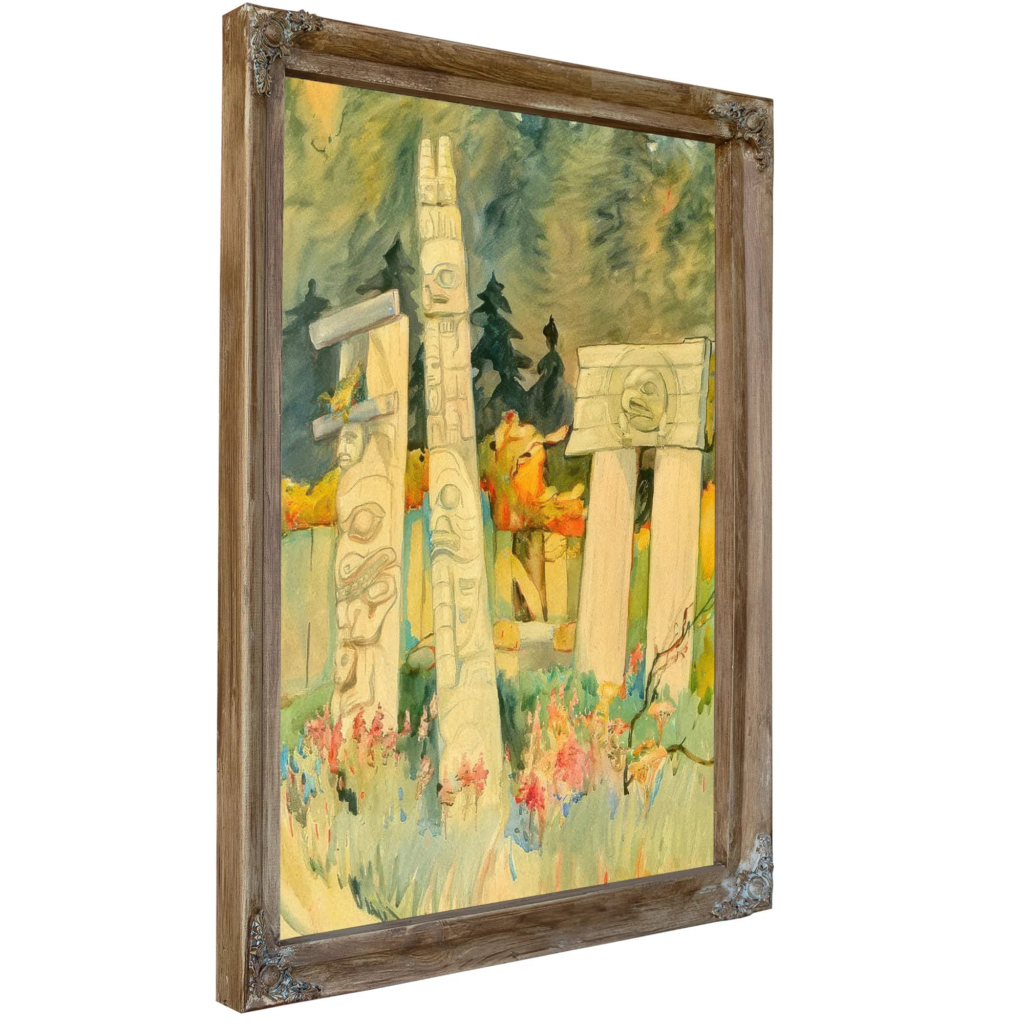 Skedans By Emily Carr Fine Art Print