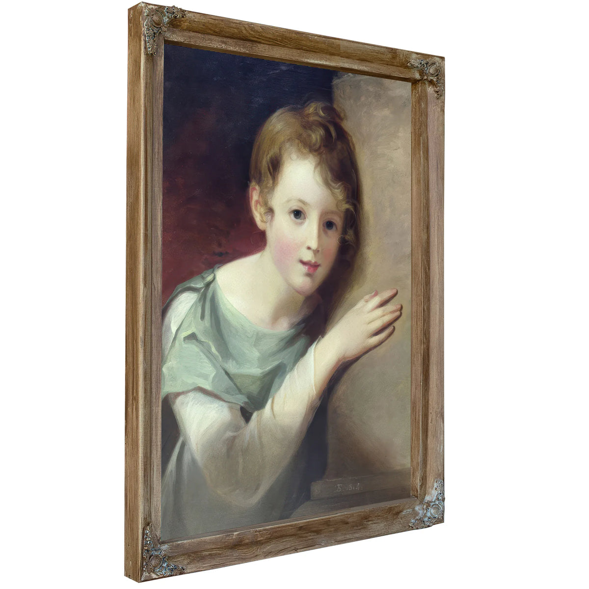 Elizabeth Wignall By Thomas Sully Fine Art Print