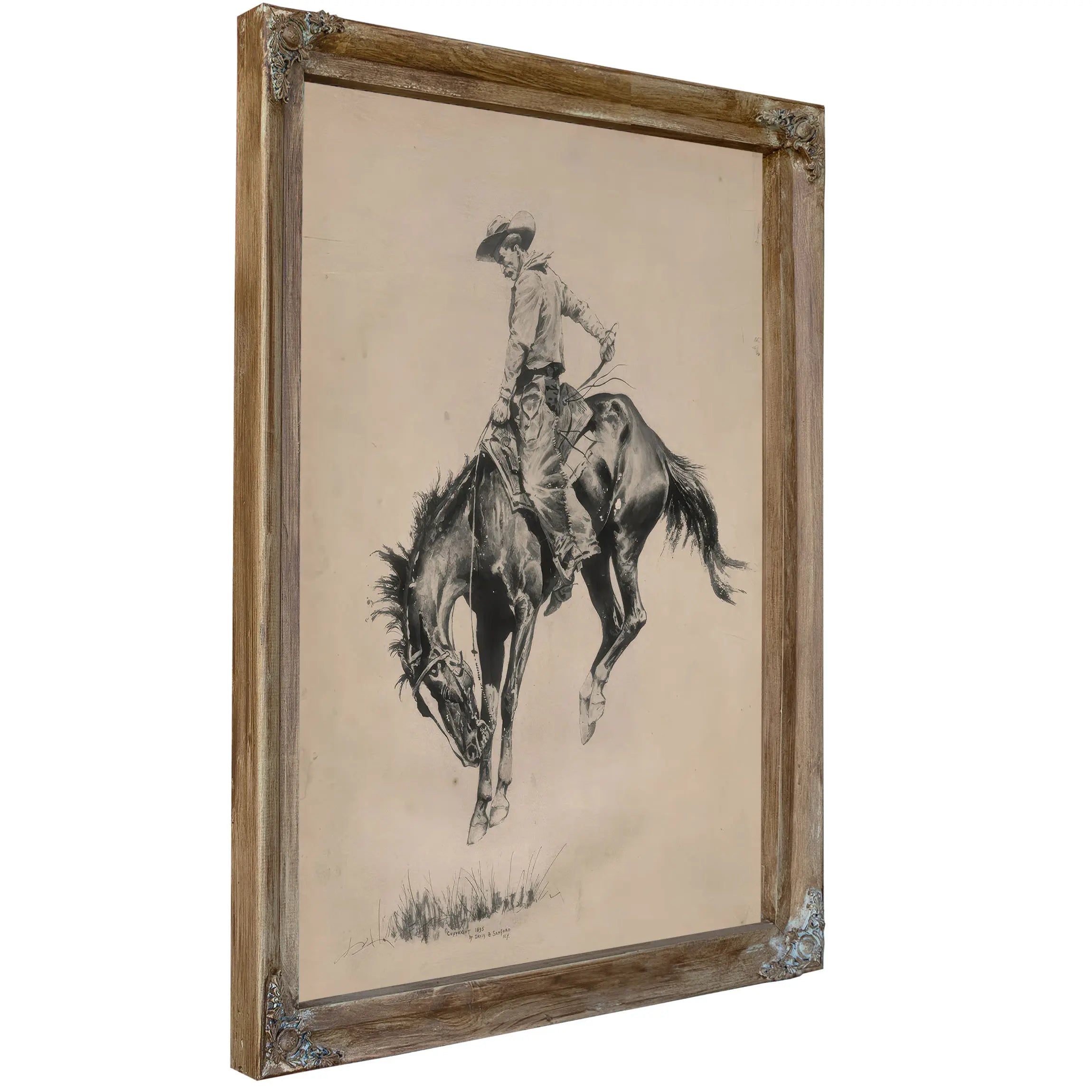 Bronco Buster by Frederic Remington