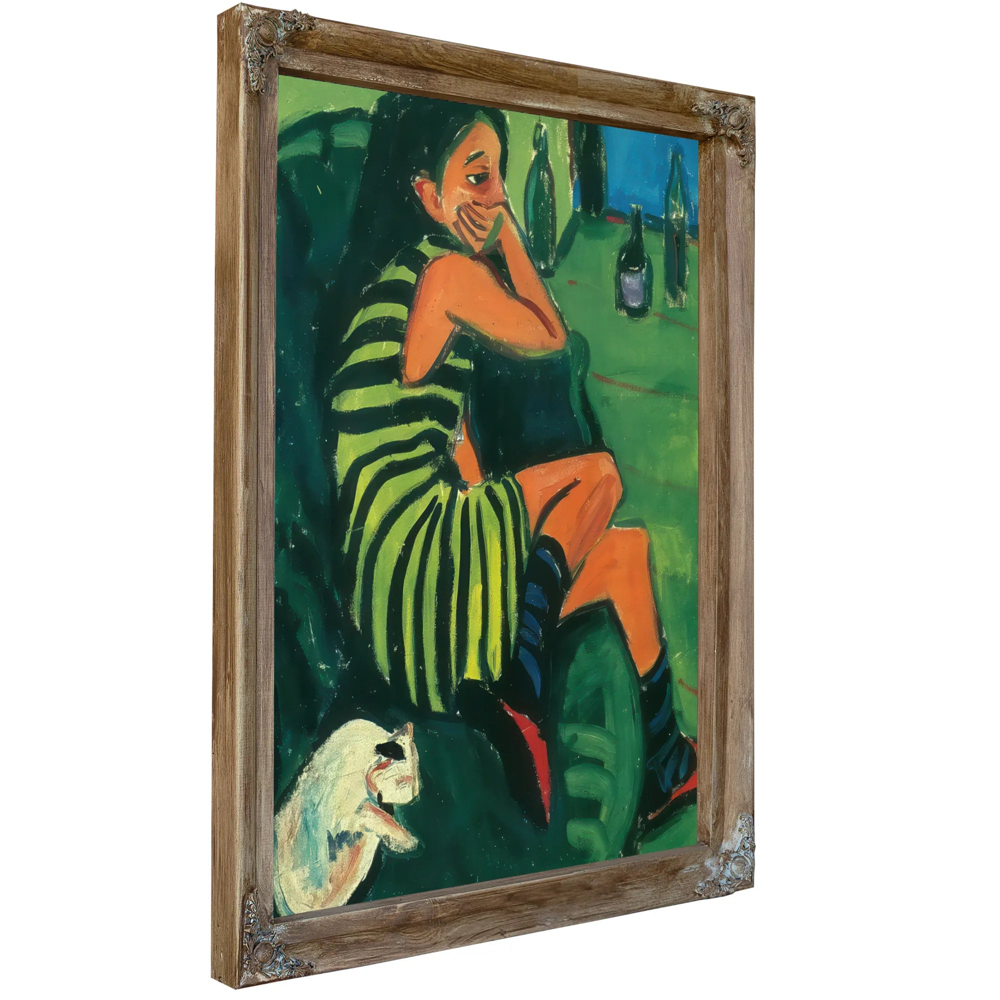 Artiste (Marzella) By Ernst Ludwig Kirchner Fine Art Print
