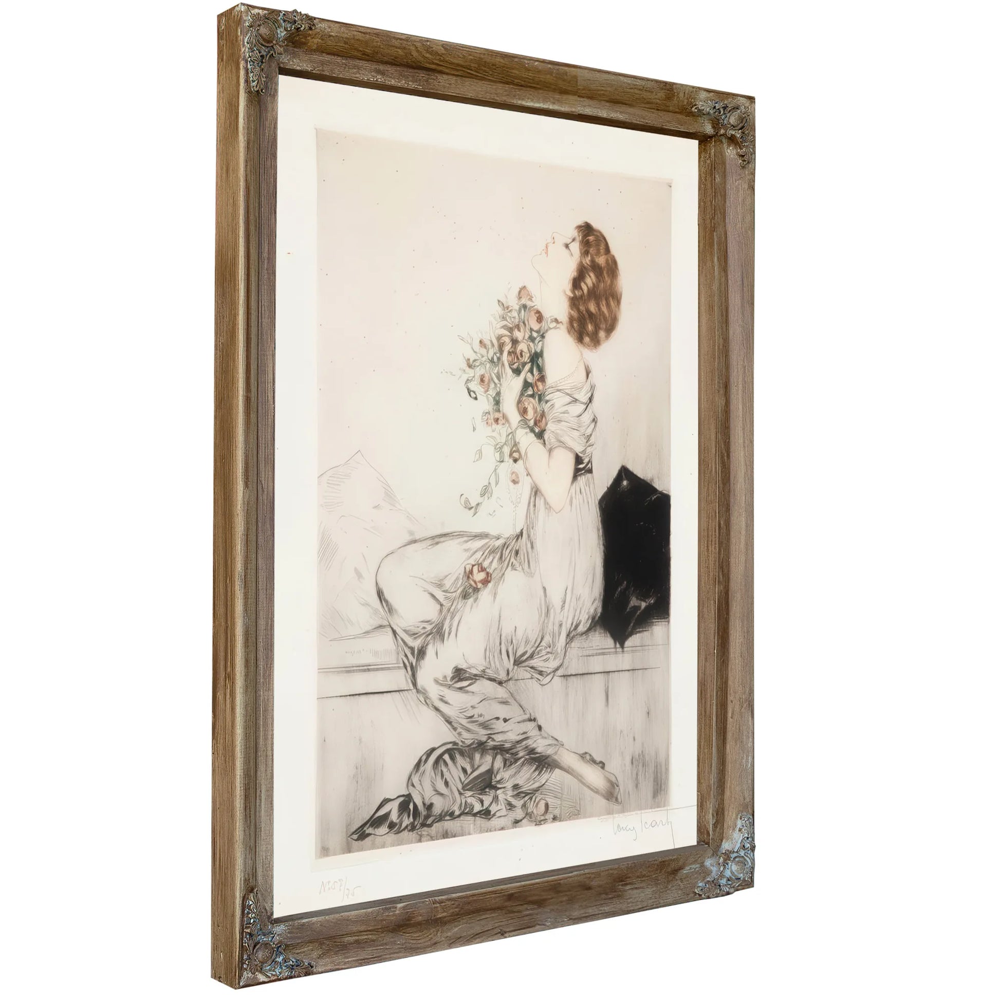 Rapture Circa 1913 By Louis Icart Fine Art Print