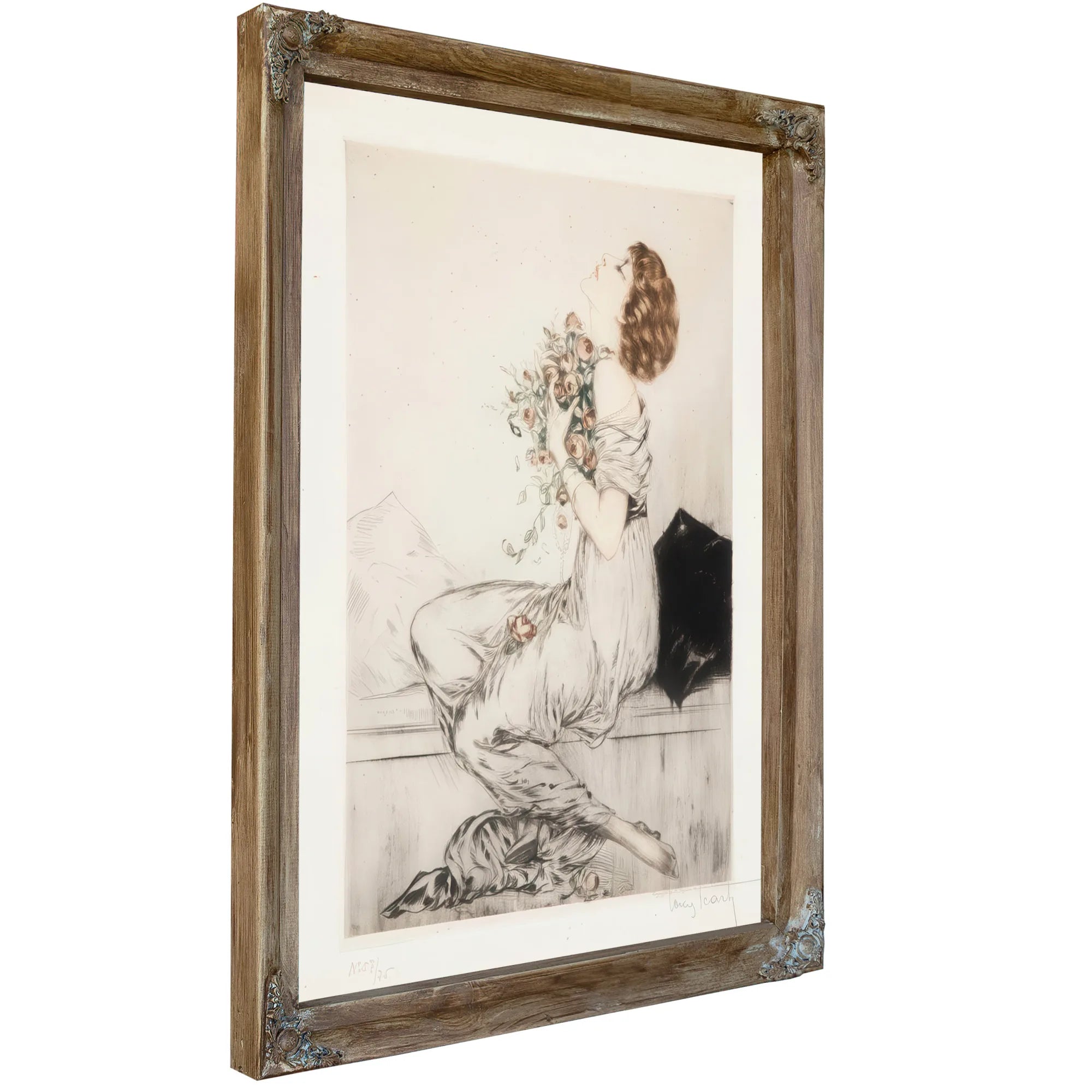 Rapture Circa 1913 By Louis Icart Fine Art Print