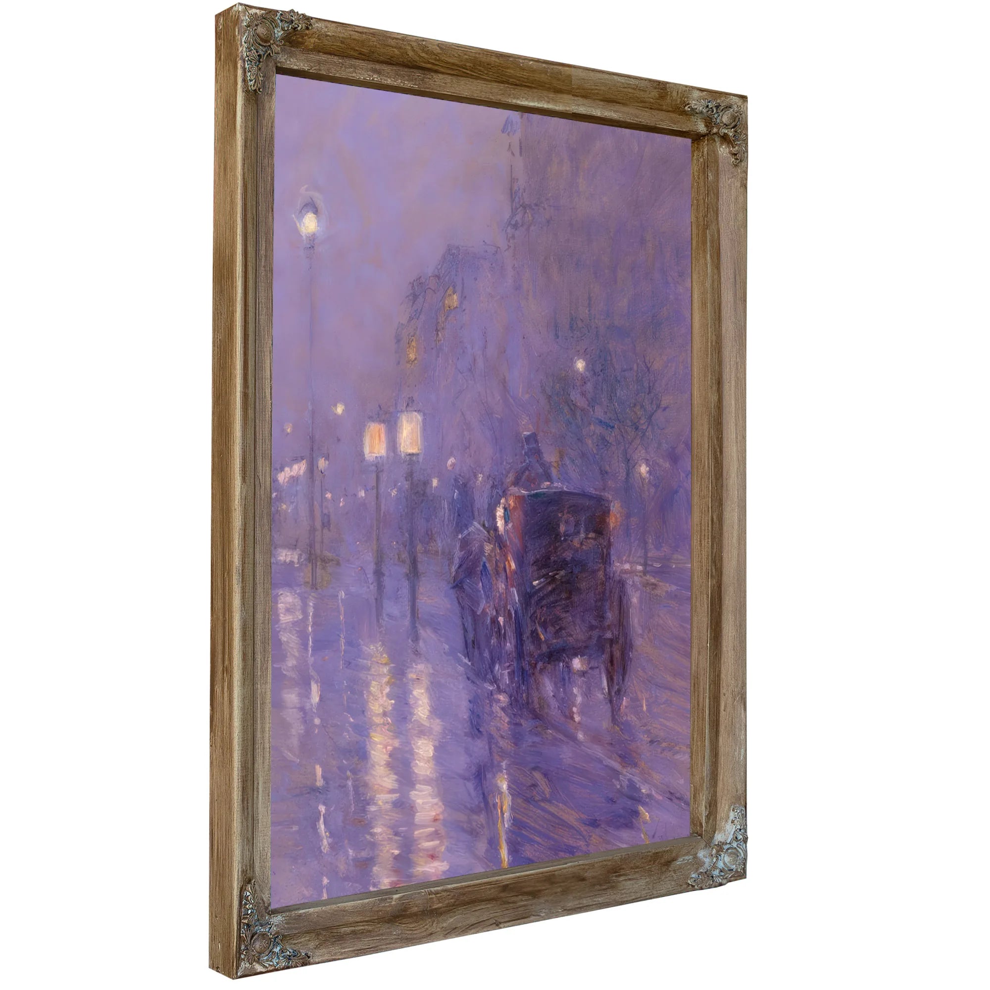 Rainy Midnight By Childe Hassam Fine Art Print