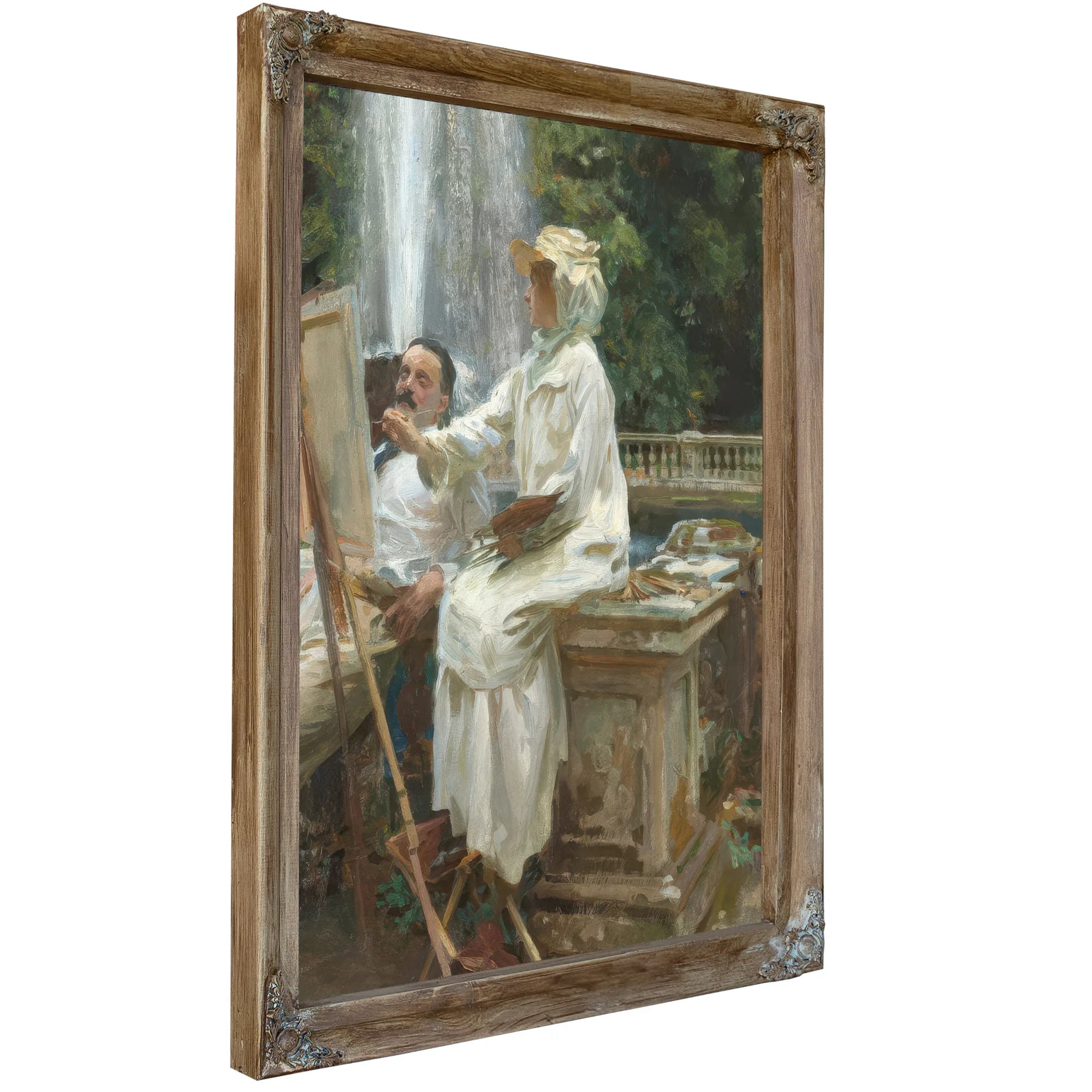 The Fountain, Villa Torlonia, Frascati, Italy By John Singer Sargent Fine Art Print