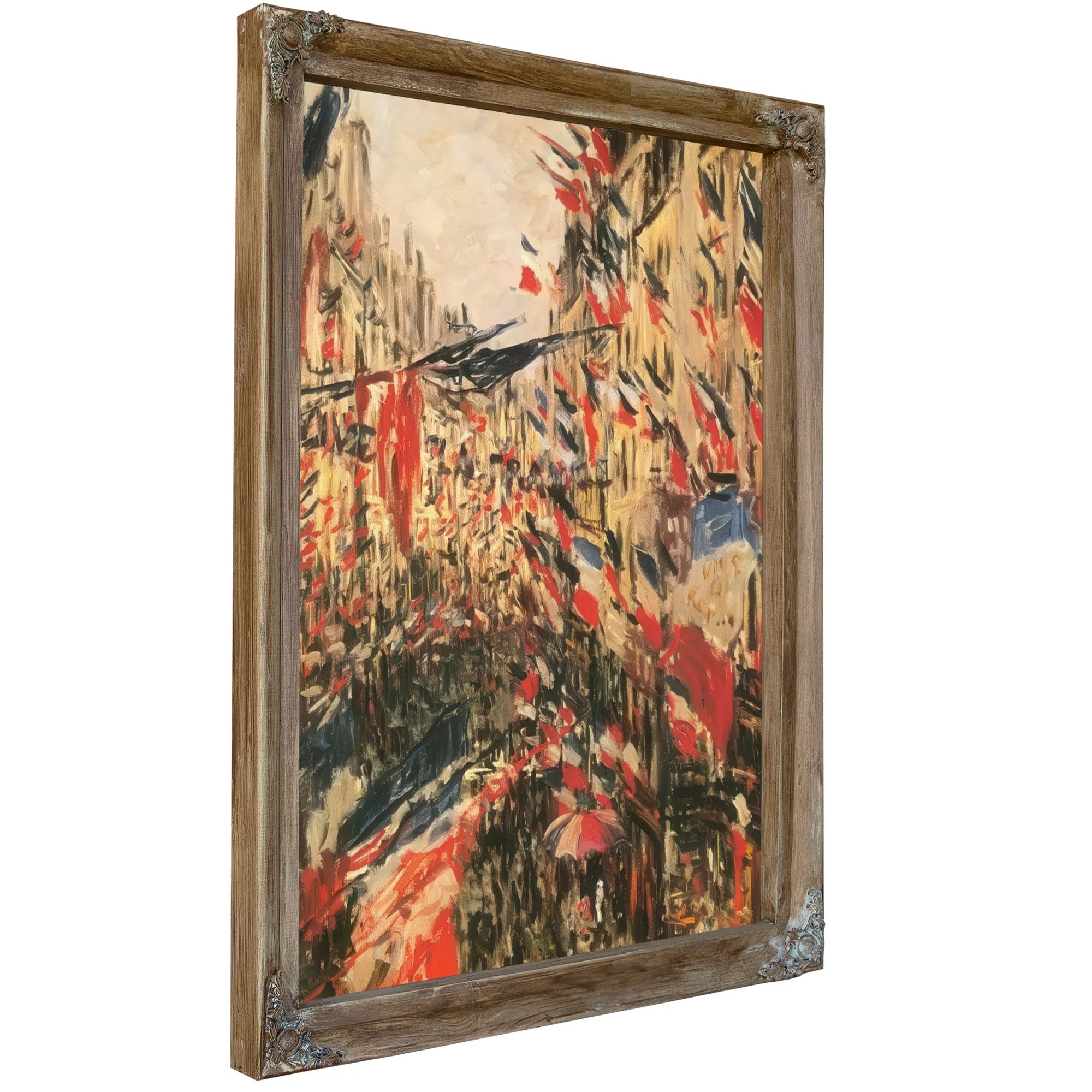 The Rue Saint Denis By Claude Monet Fine Art Print