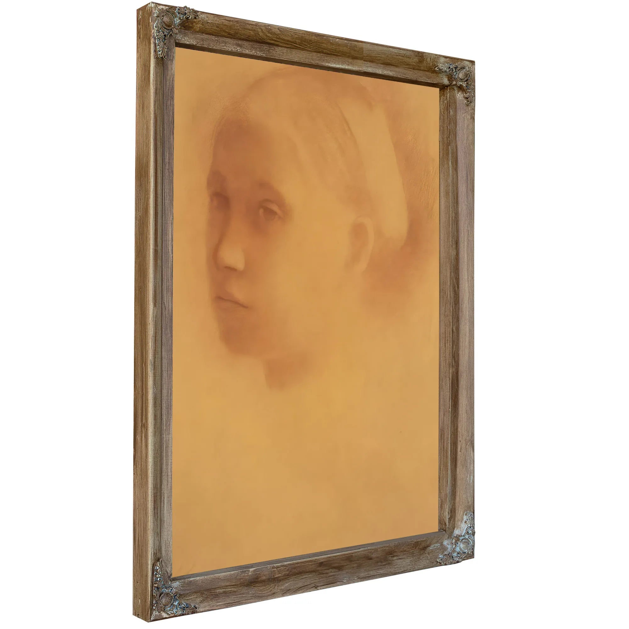 Marguerite Degas Enfant By Edgar Degas Fine Art Print