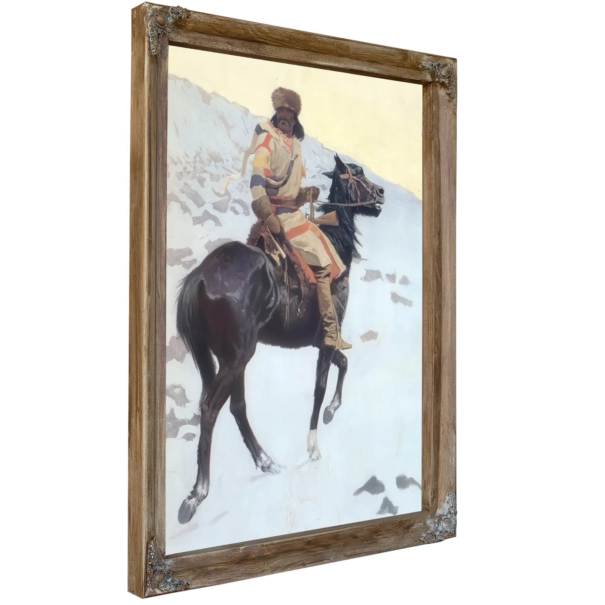 The Half Breed By Frederic Remington Fine Art Print
