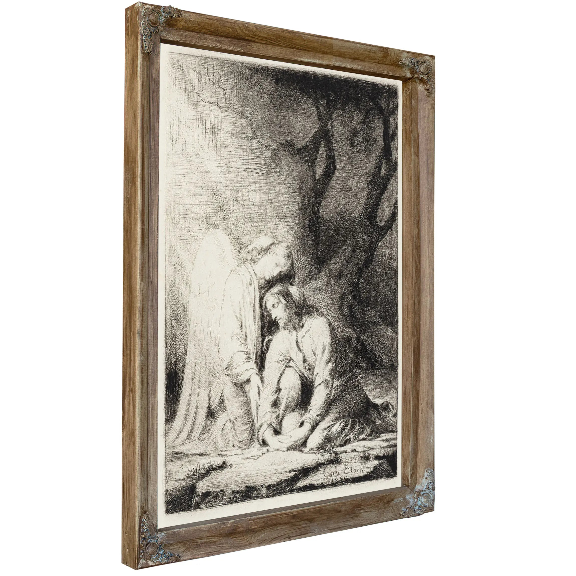 Christ In The Garden Of Gethsemane 5 by Carl Bloch