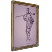 Frenchcandian Fur Trapper Coureur Du Bois by Frederic Remington