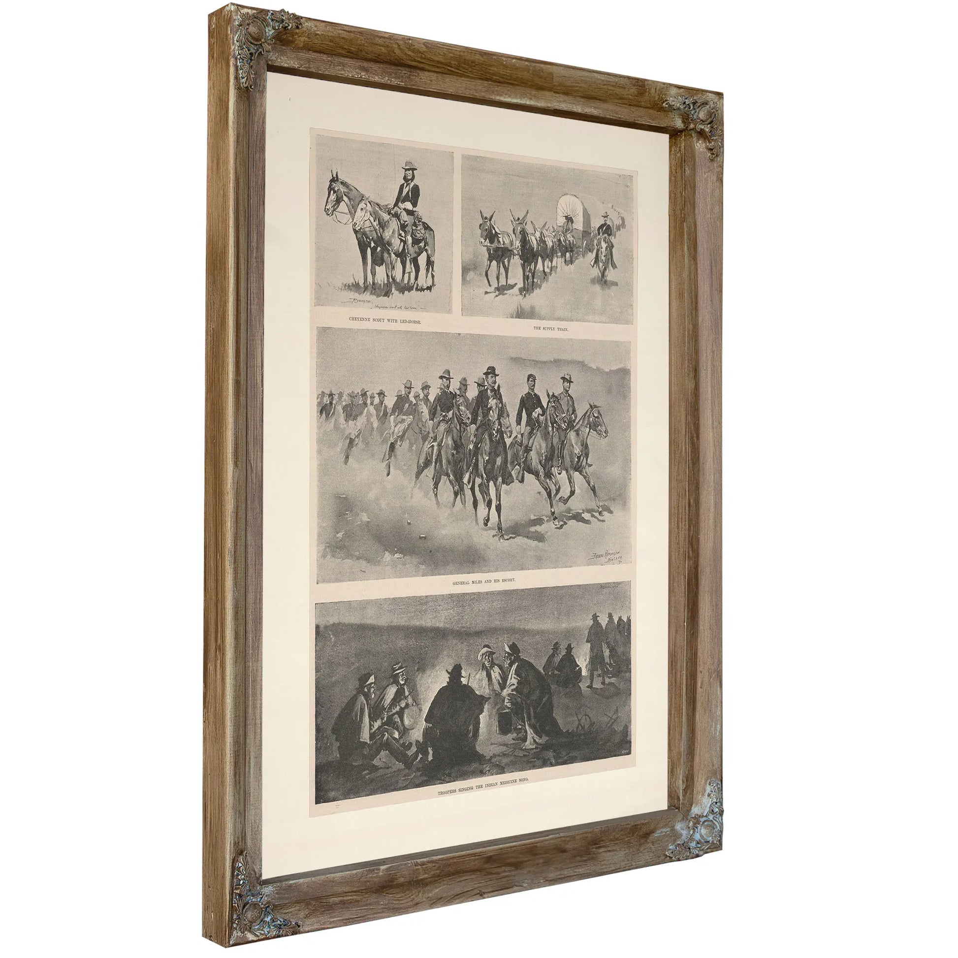 Chasing A Major General by Frederic Remington
