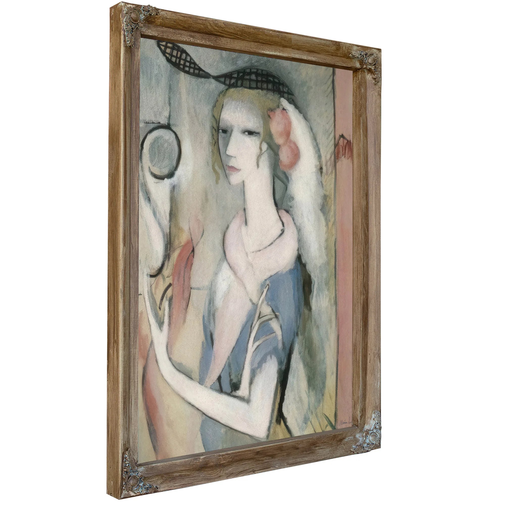 Femme Debout A La Capeline 1913 By Marie Laurencin Fine Art Print