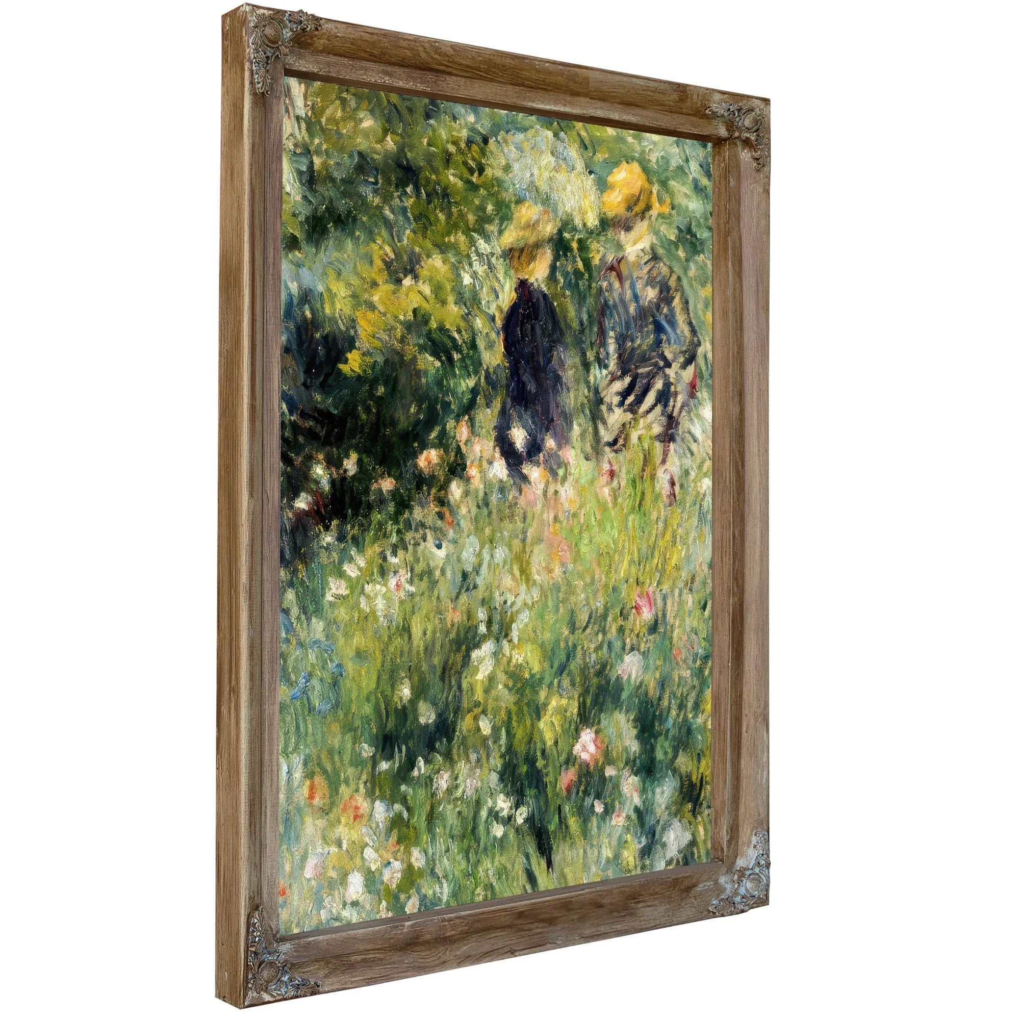 Conversation Dans Une Roseraie By Pierre Auguste Renoir Fine Art Print