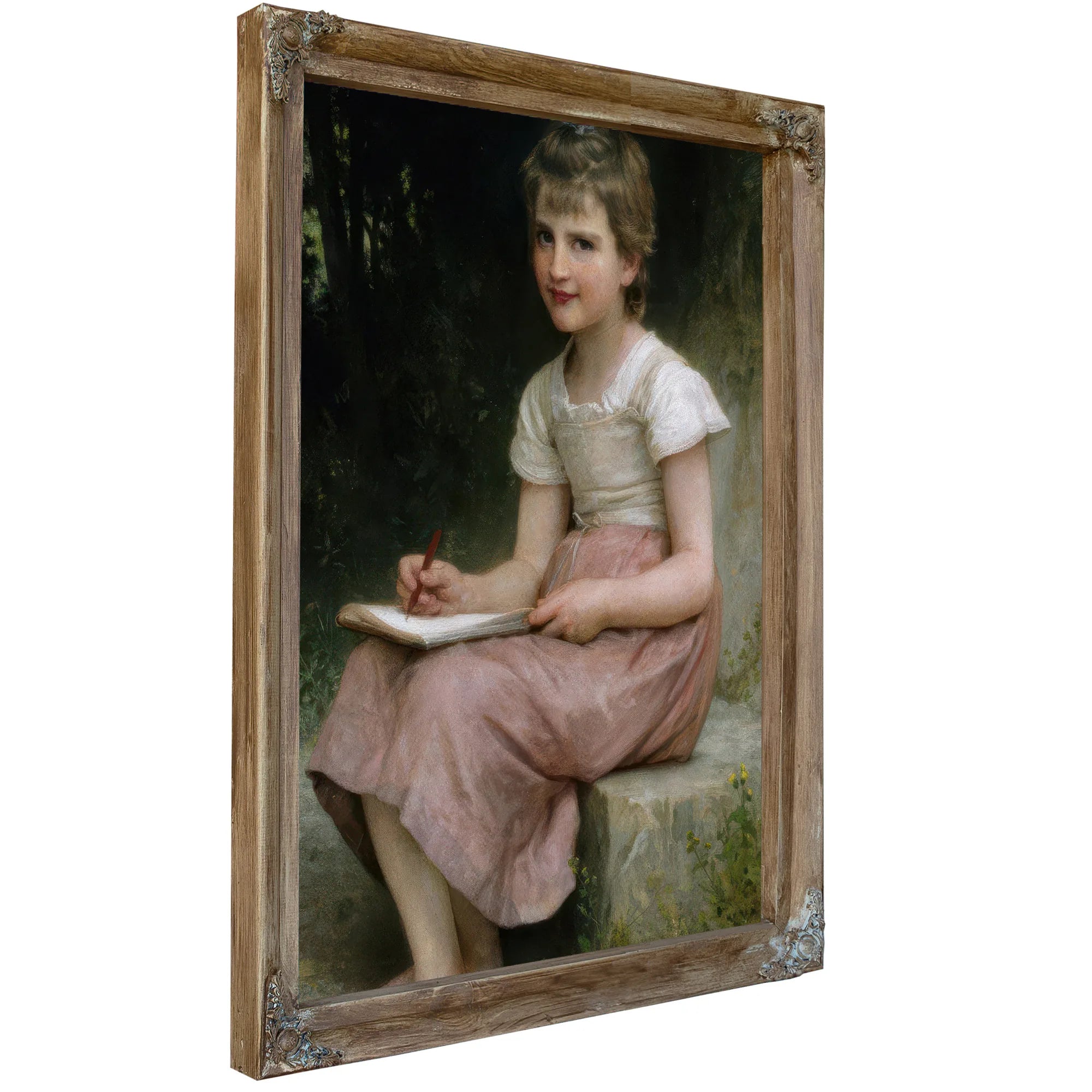 A Calling By William Adolphe Bouguereau Fine Art Print