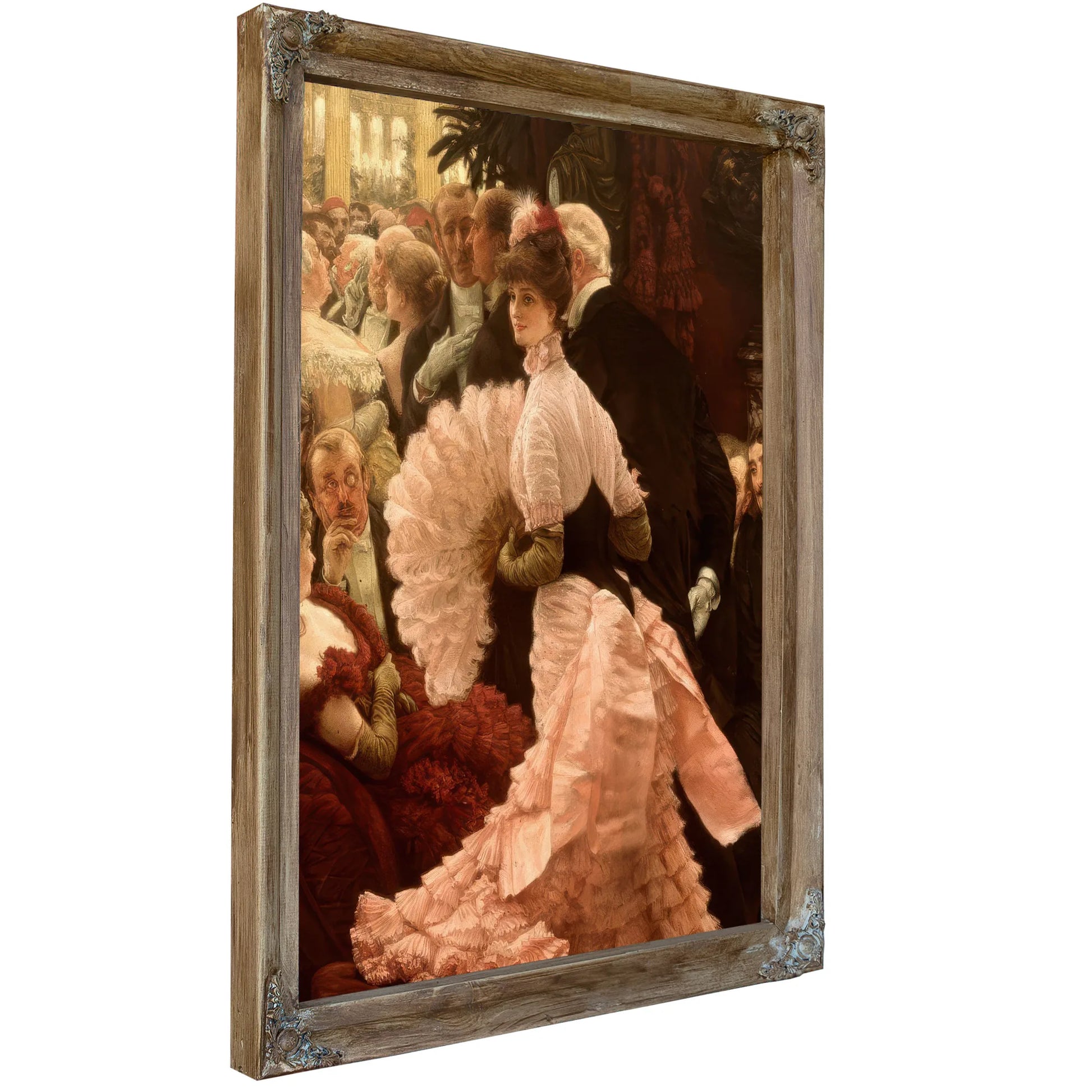 The Political Woman By James Tissot Fine Art Print