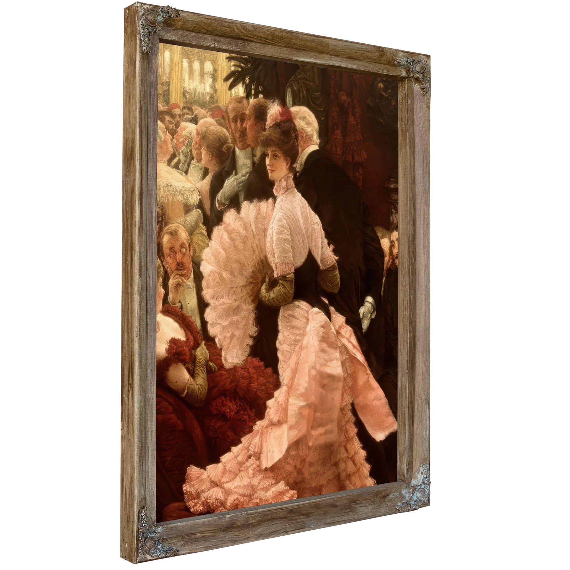 The Political Woman By James Tissot Fine Art Print