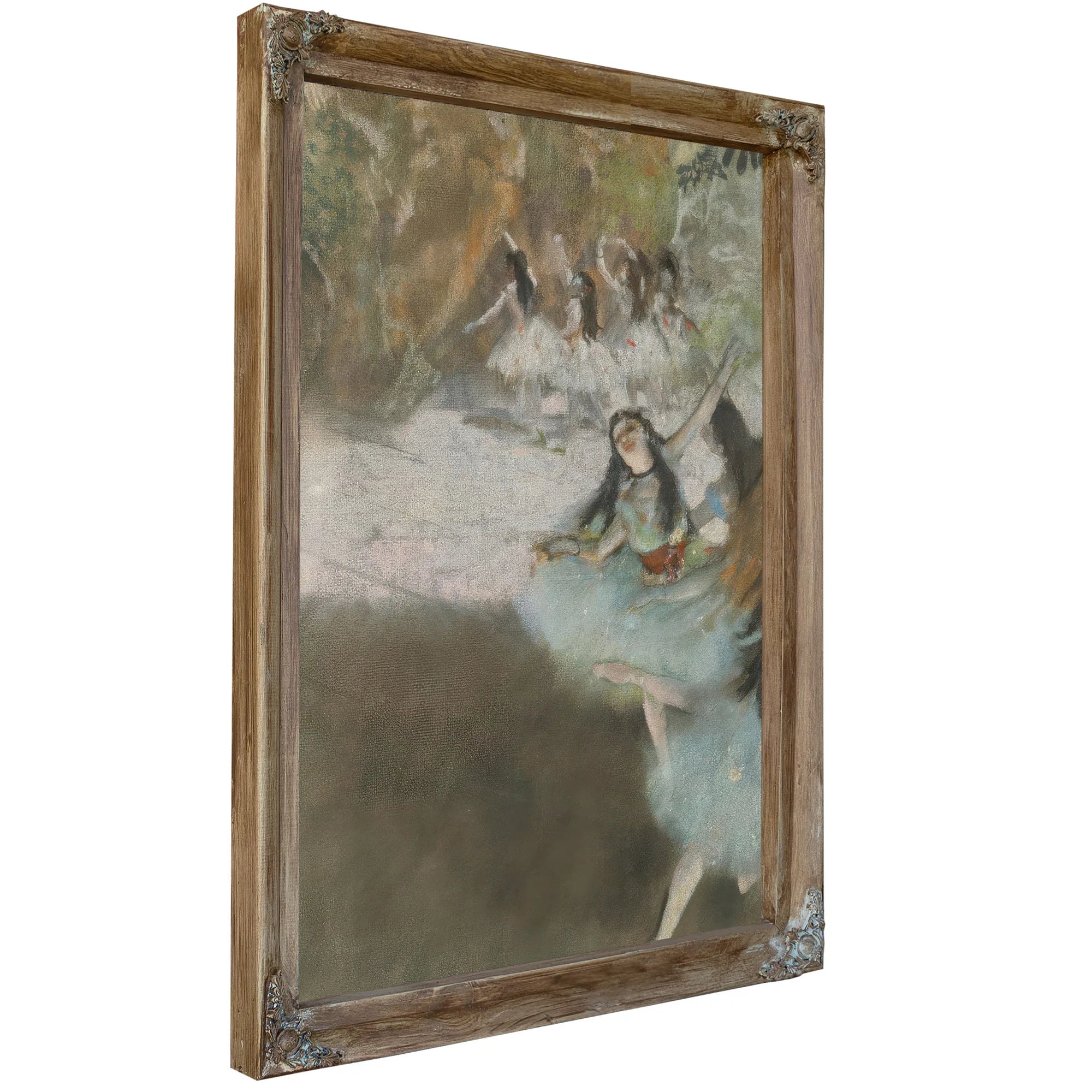 On The Stage By Edgar Degas Fine Art Print