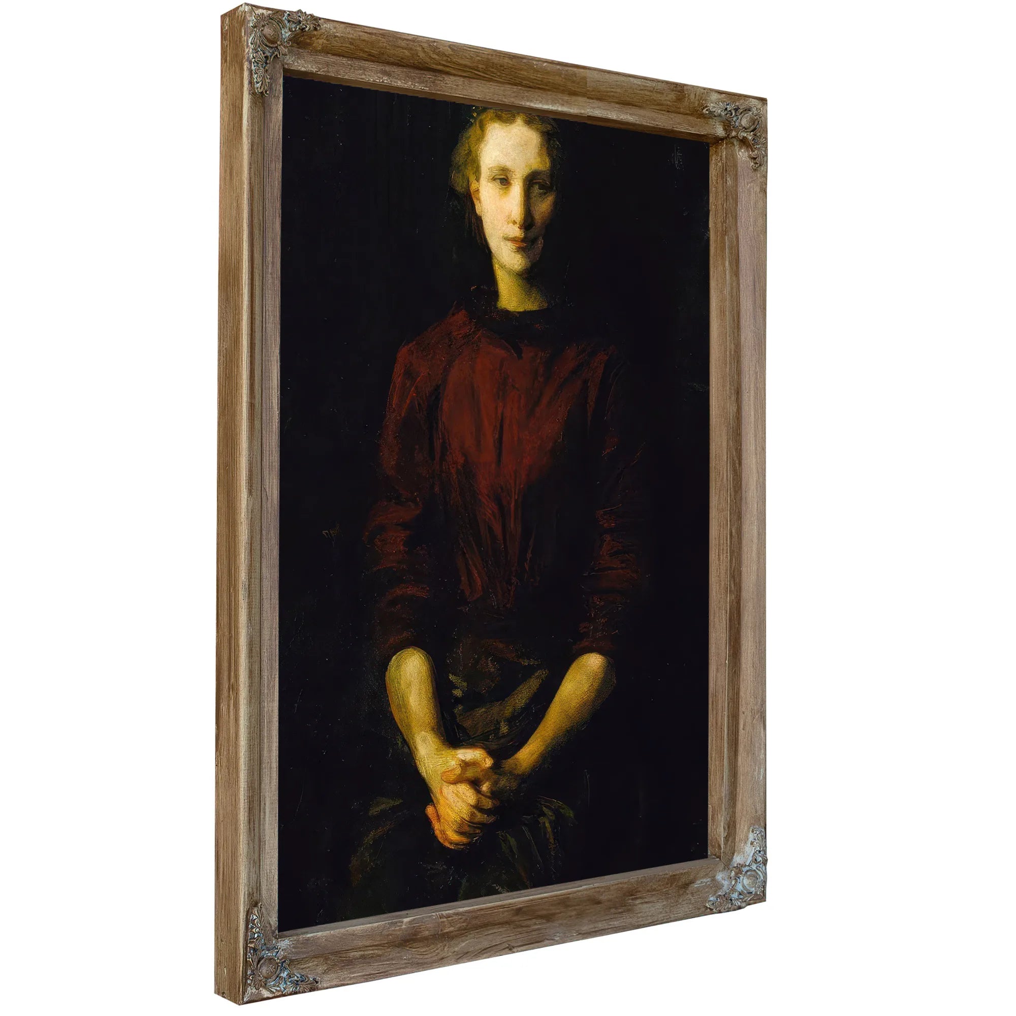 Portrait Of A Lady (Mrs. William B. Cabot) By Abbott Handerson Thayer Fine Art Print