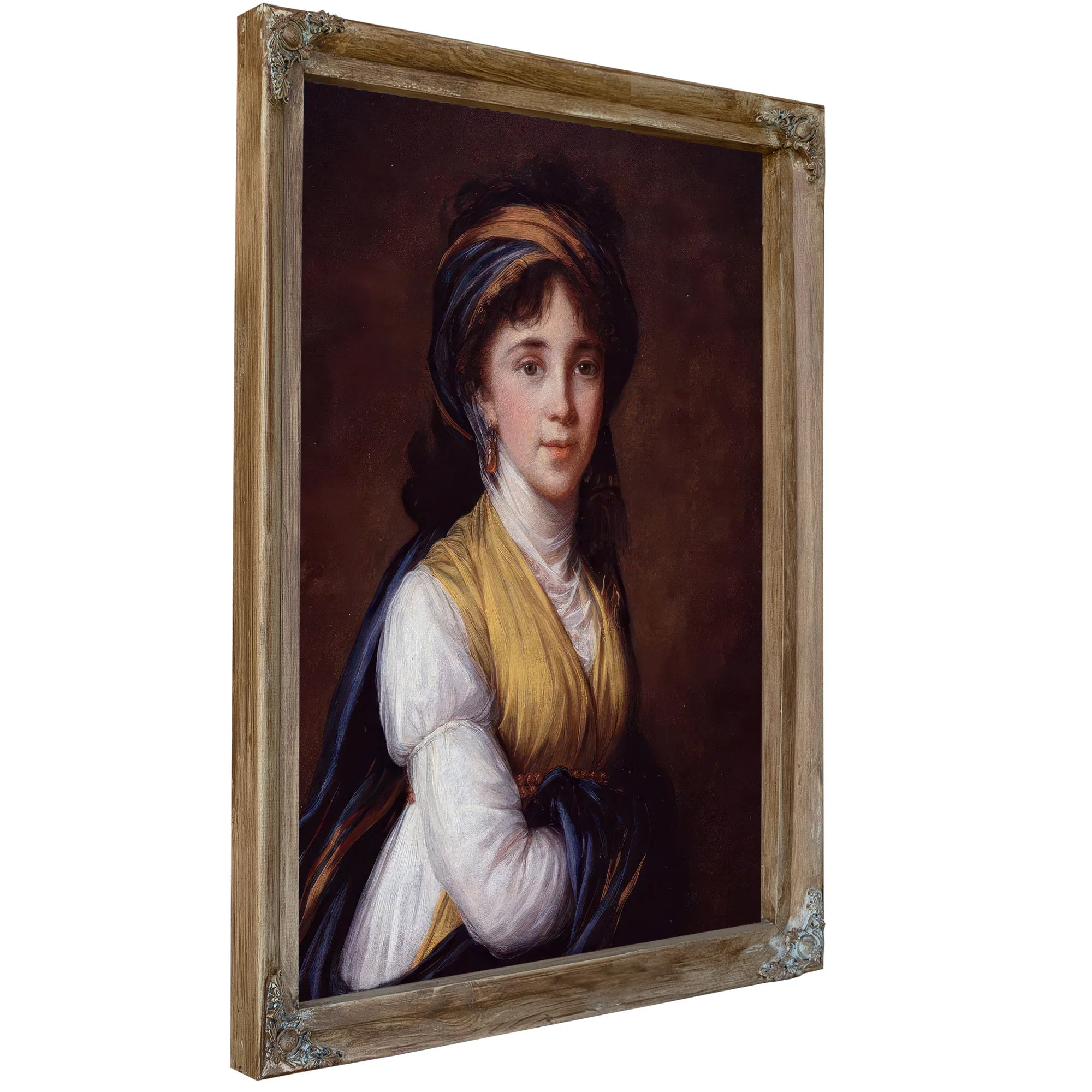 Portrait Of Princess Belozersky By Elisabeth Vigee Le Brun Fine Art Print