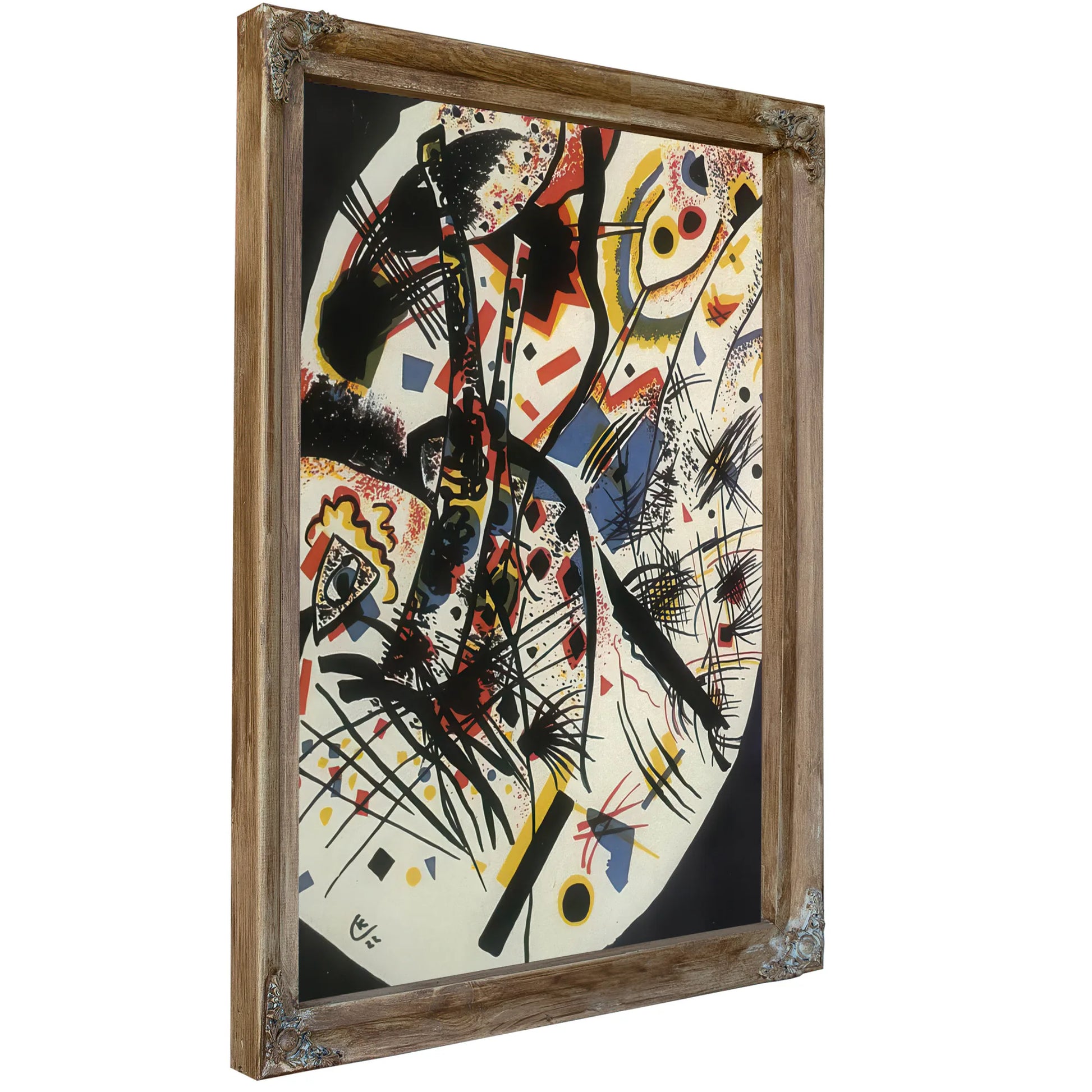 Small Worlds Iii By Wassily Kandinsky Fine Art Print