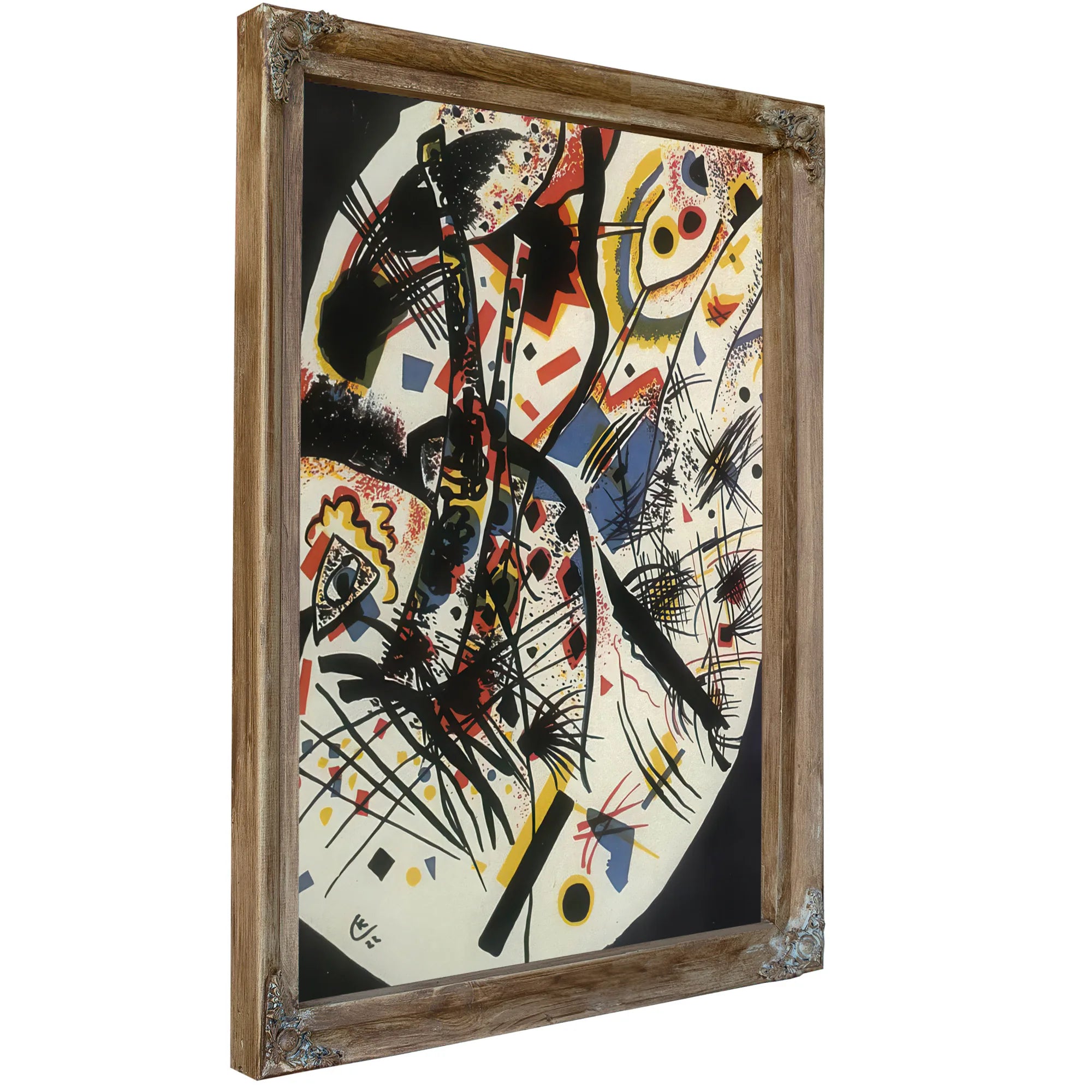 Small Worlds Iii By Wassily Kandinsky Fine Art Print