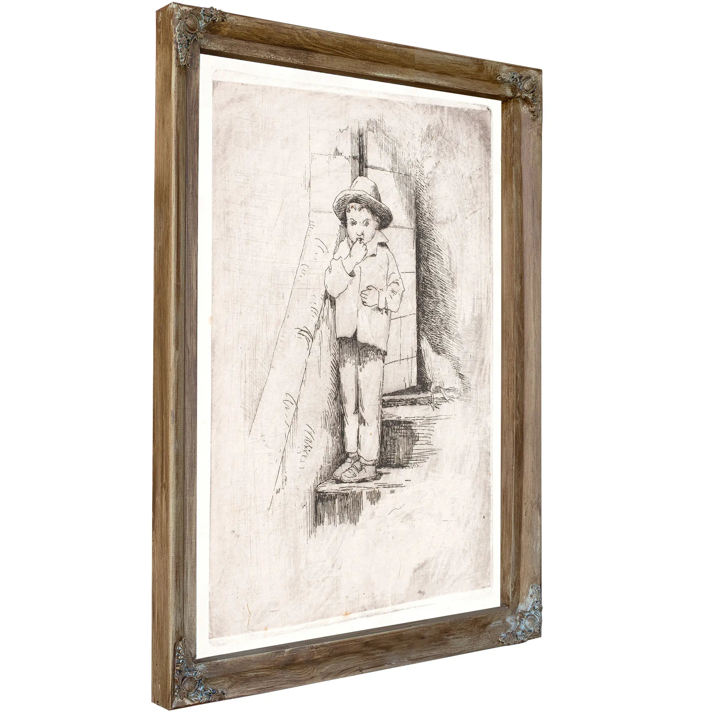 The Boy On The Stairs by Carl Bloch