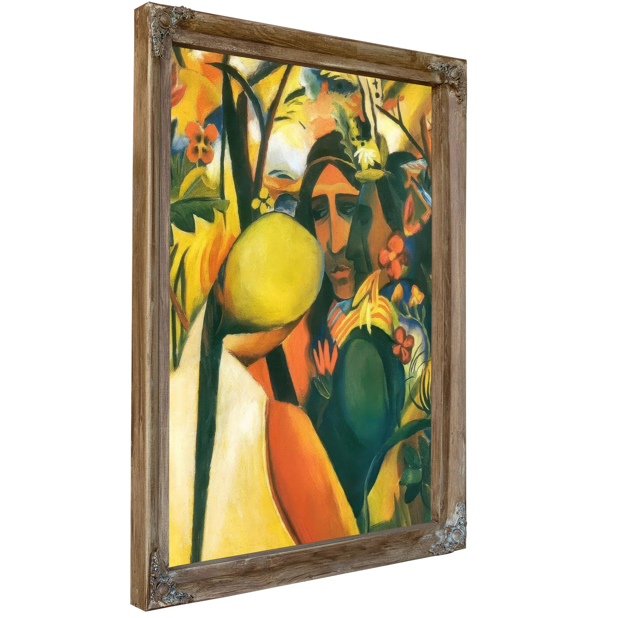 Indian By August Macke Fine Art Print