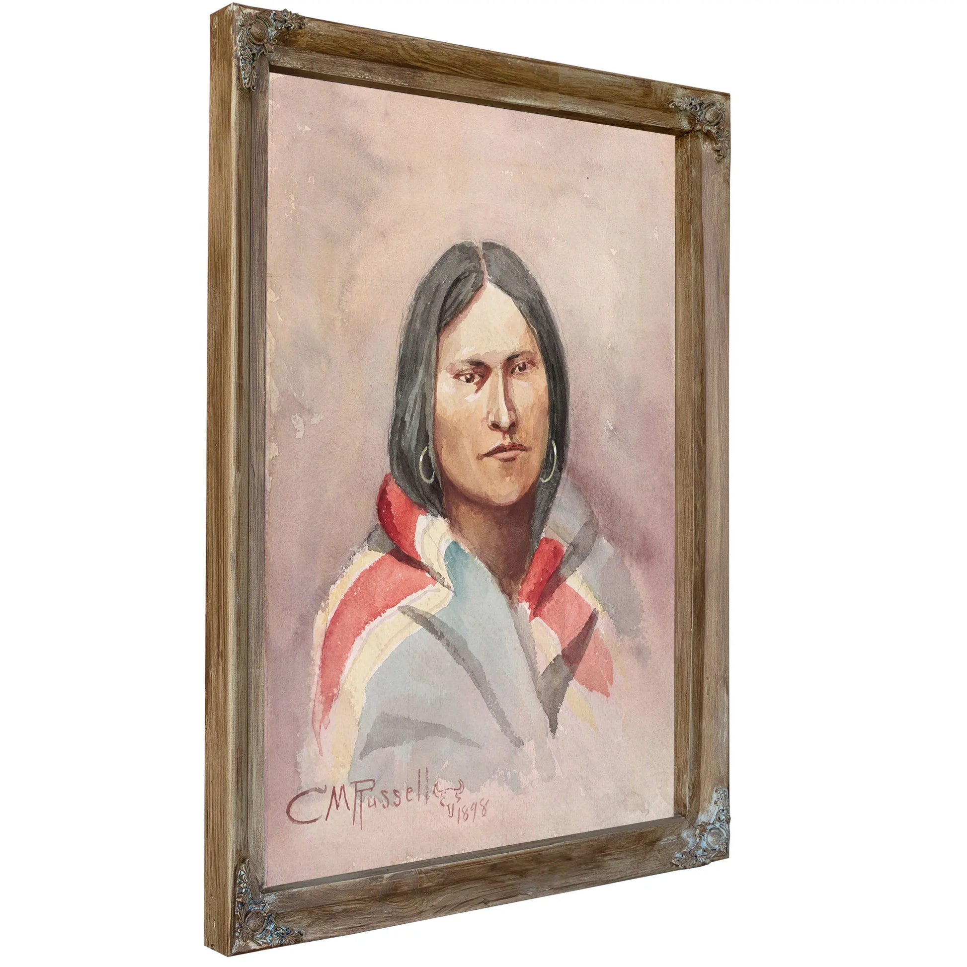 Indian Woman by Charles Marion Russell