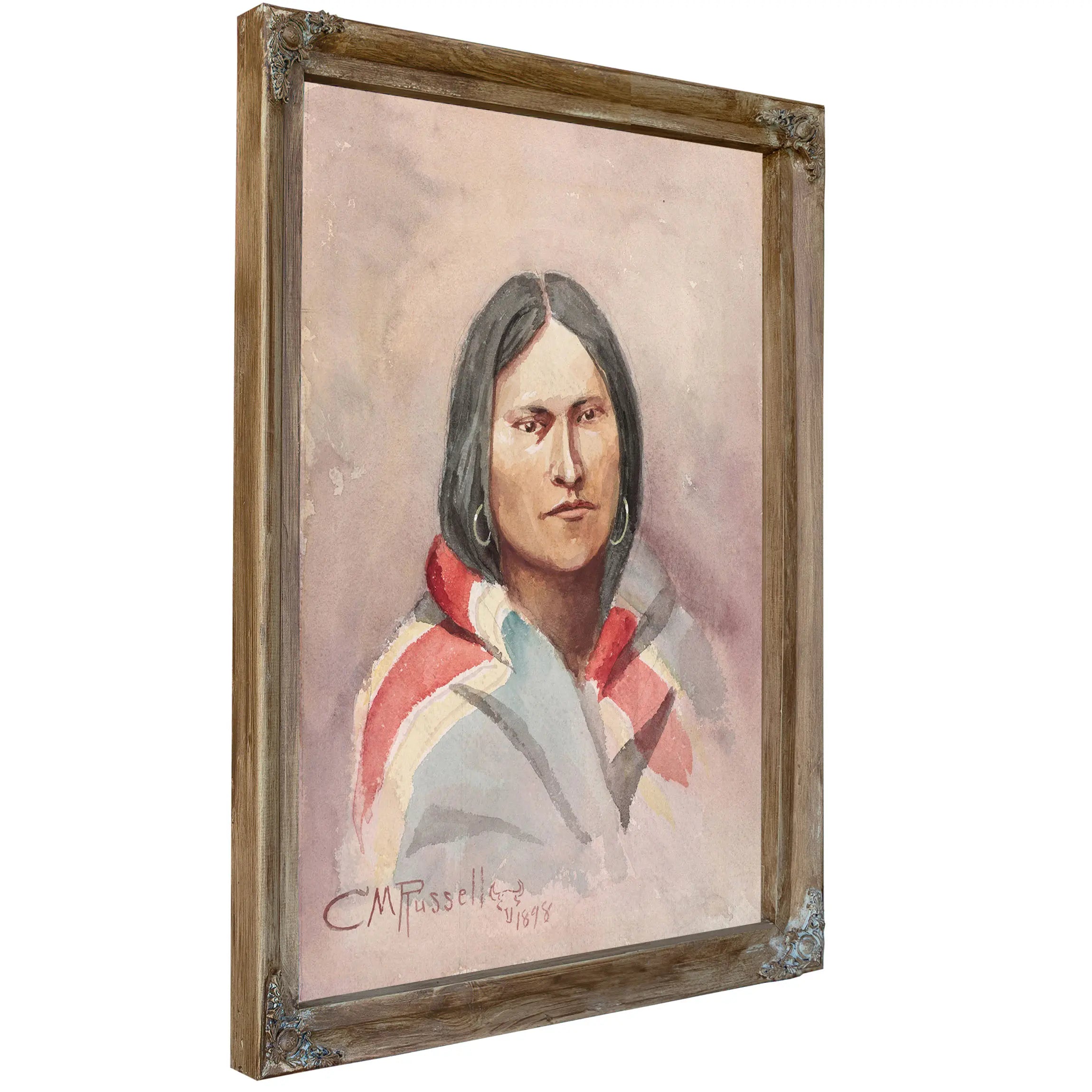 Indian Woman by Charles Marion Russell