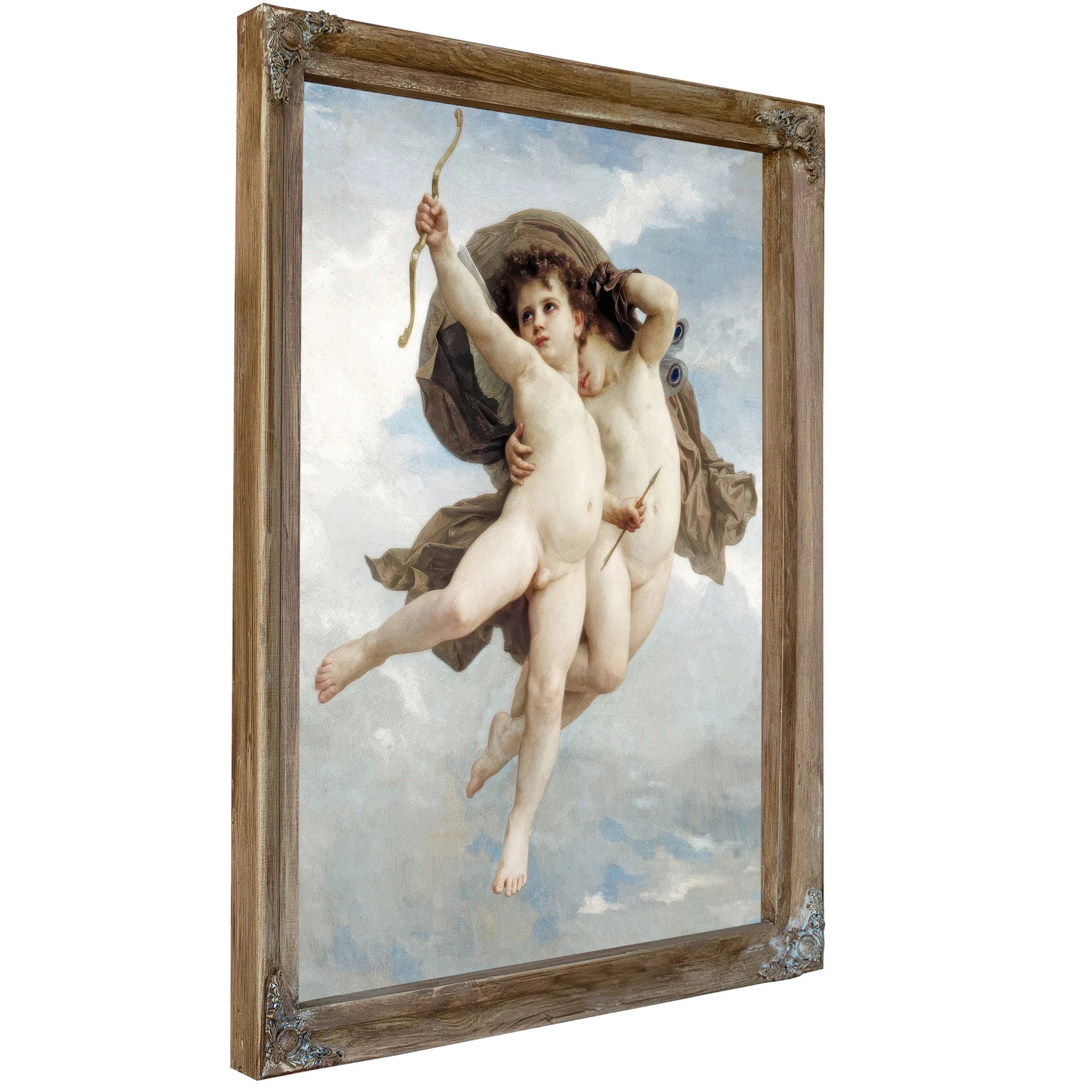 L'amour Vainqueur By William Adolphe Bouguereau Fine Art Print