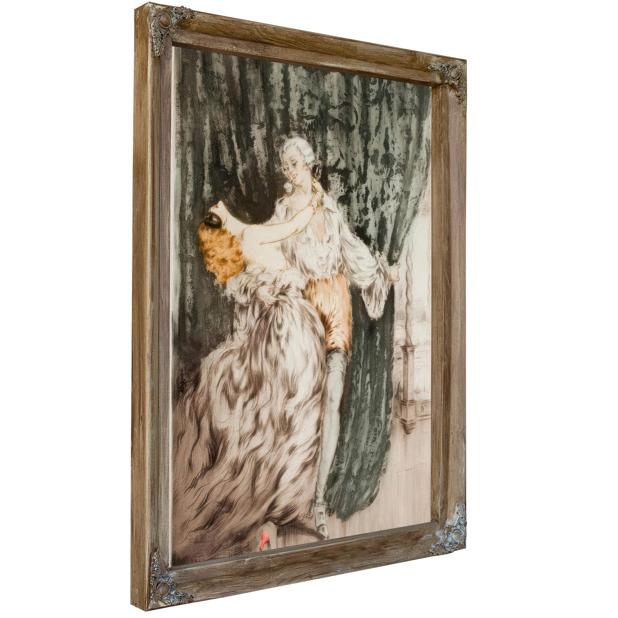 Masquerade 1928 By Louis Icart Fine Art Print
