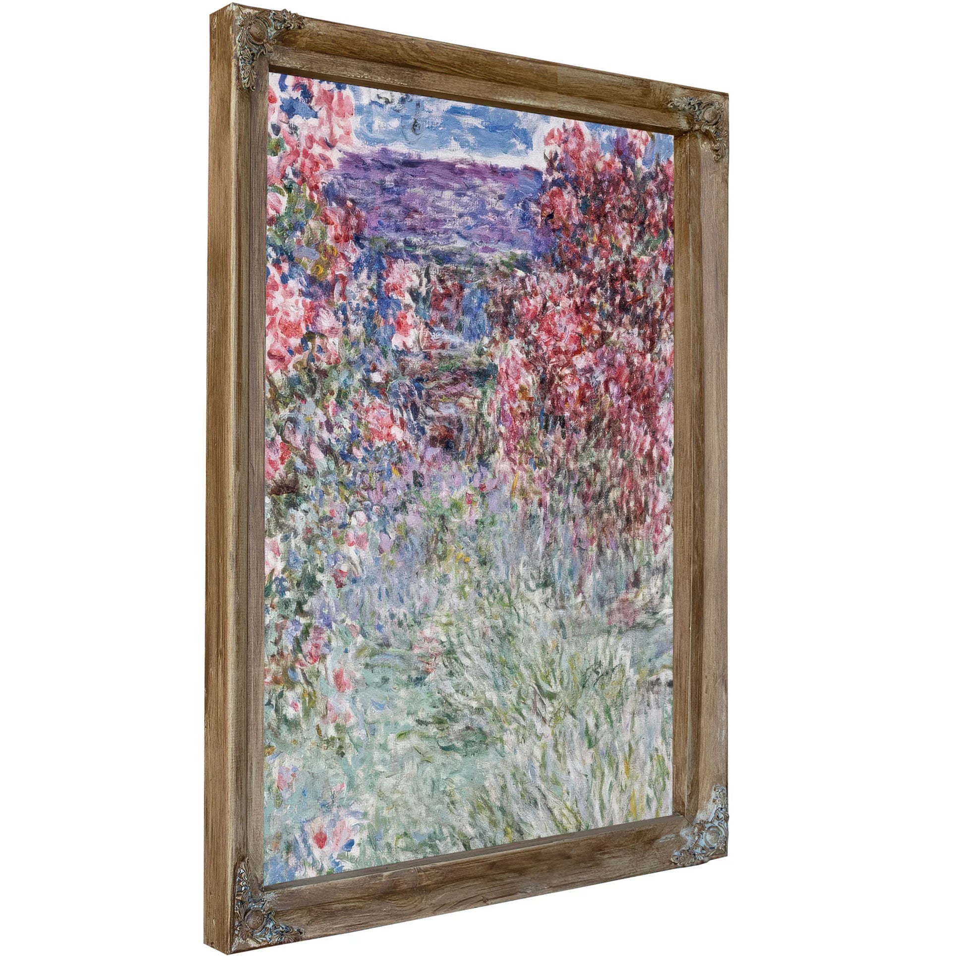 The House In The Roses By Claude Monet Fine Art Print