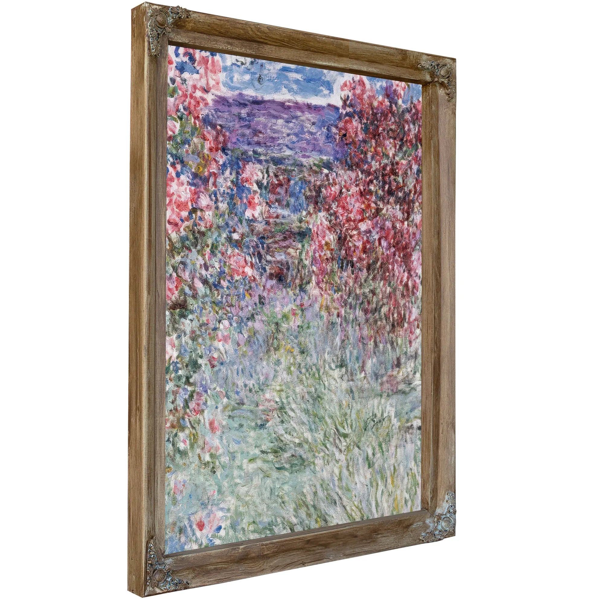 The House In The Roses By Claude Monet Fine Art Print