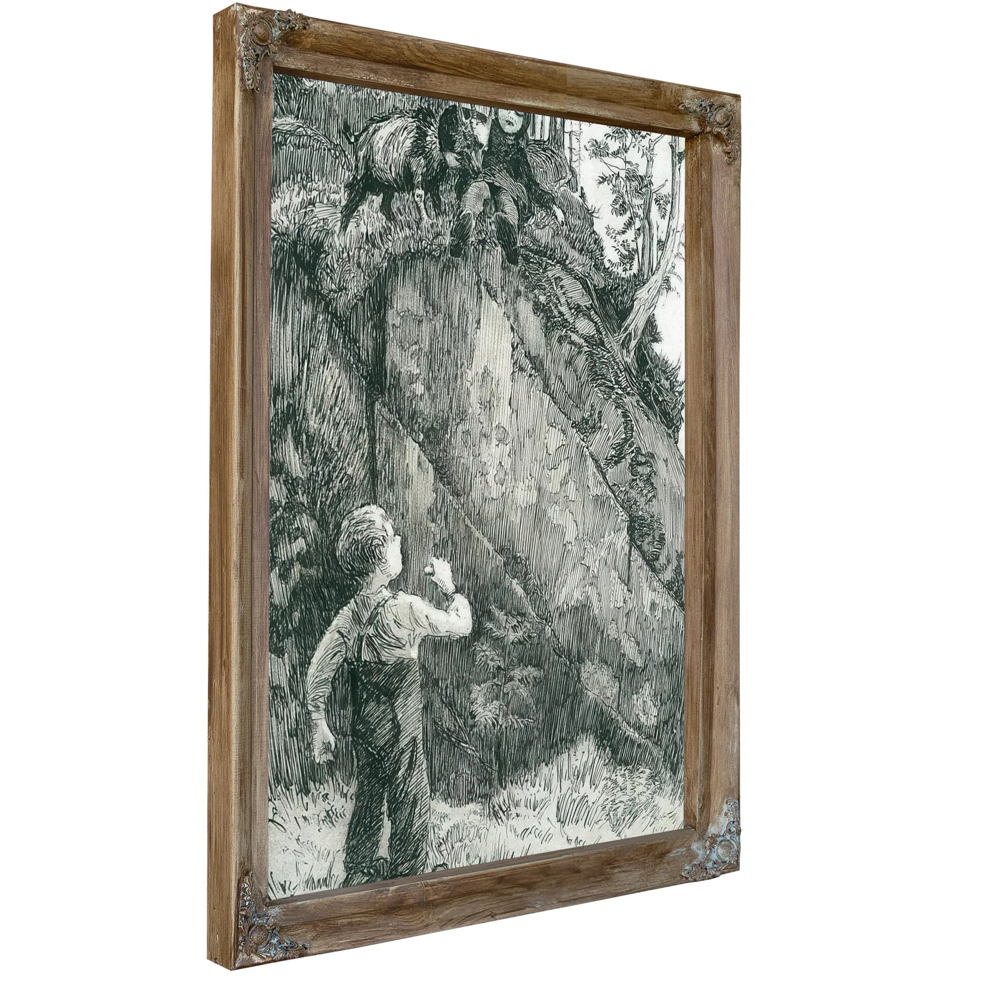Bj. Bjornson, Scene From A Happy Boy (3) By Nicolai Astrup Fine Art Print