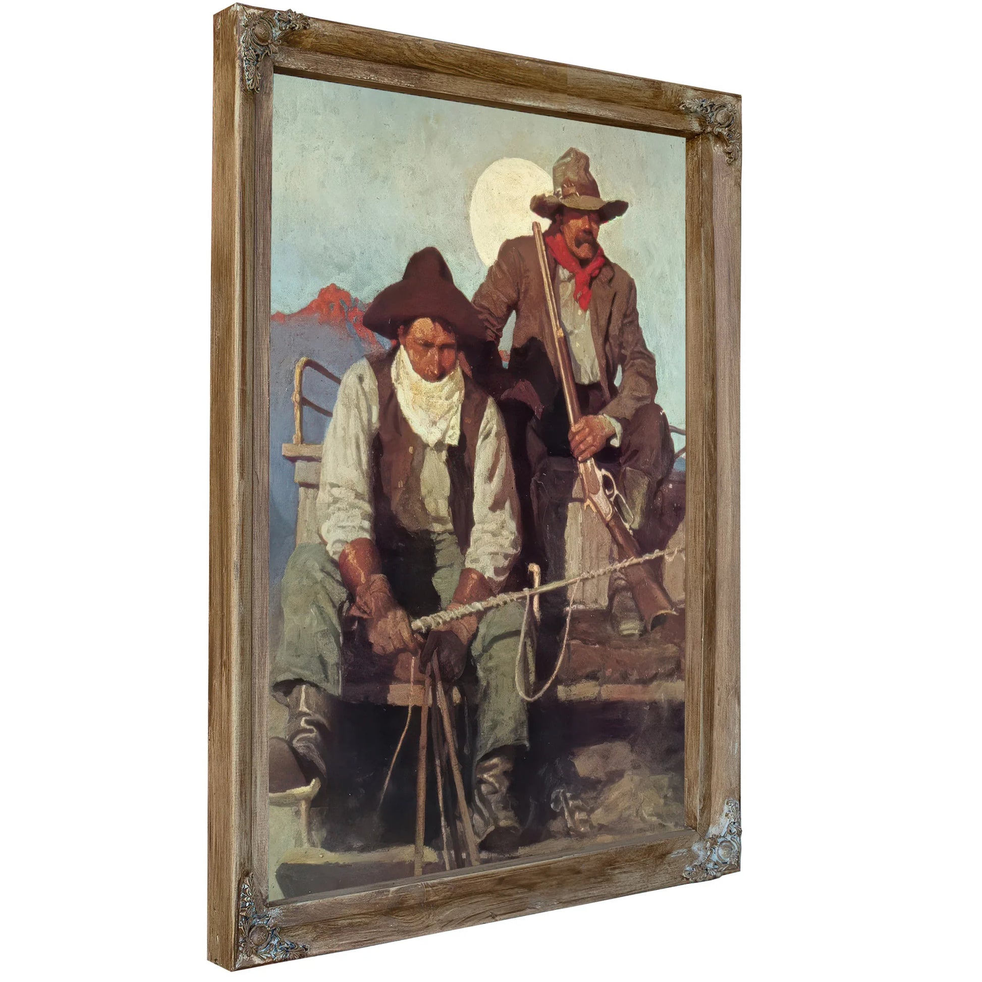 The Pay Stage By NC Wyeth Fine Art Print