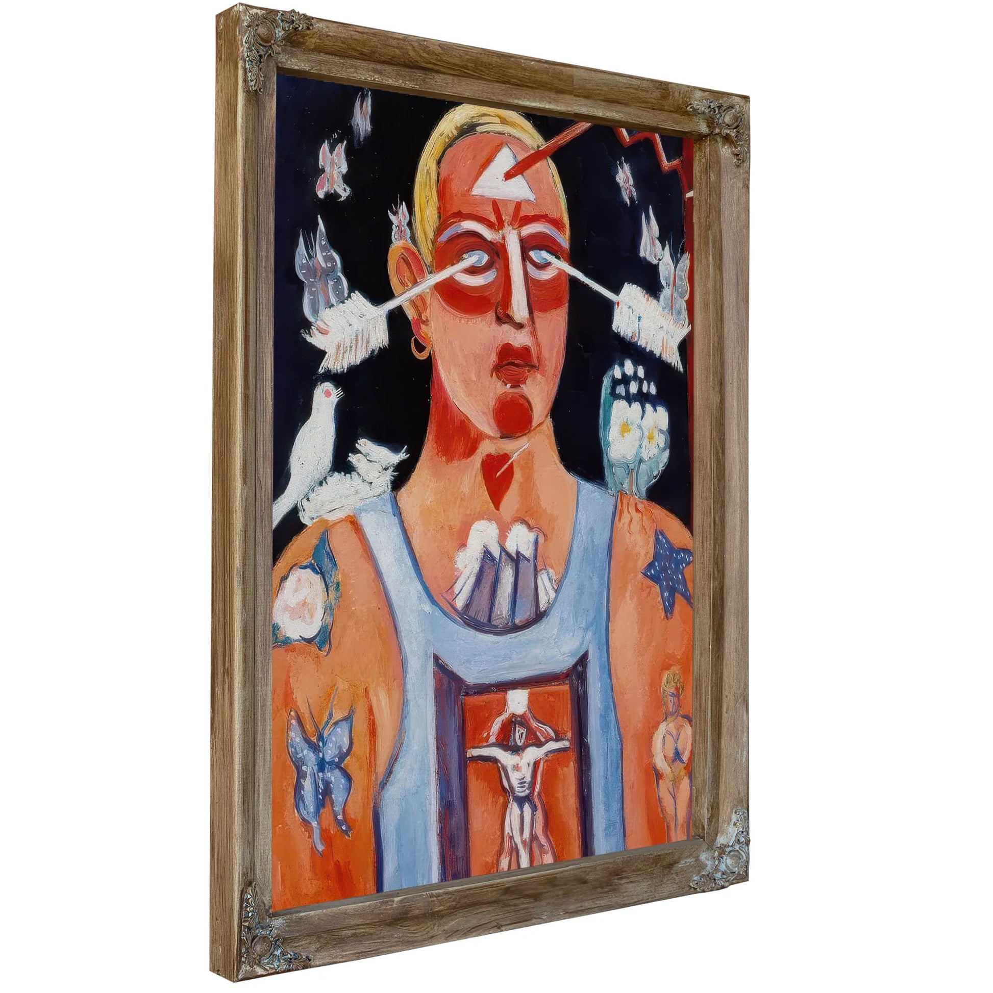 Sustained Comedy By Marsden Hartley Fine Art Print