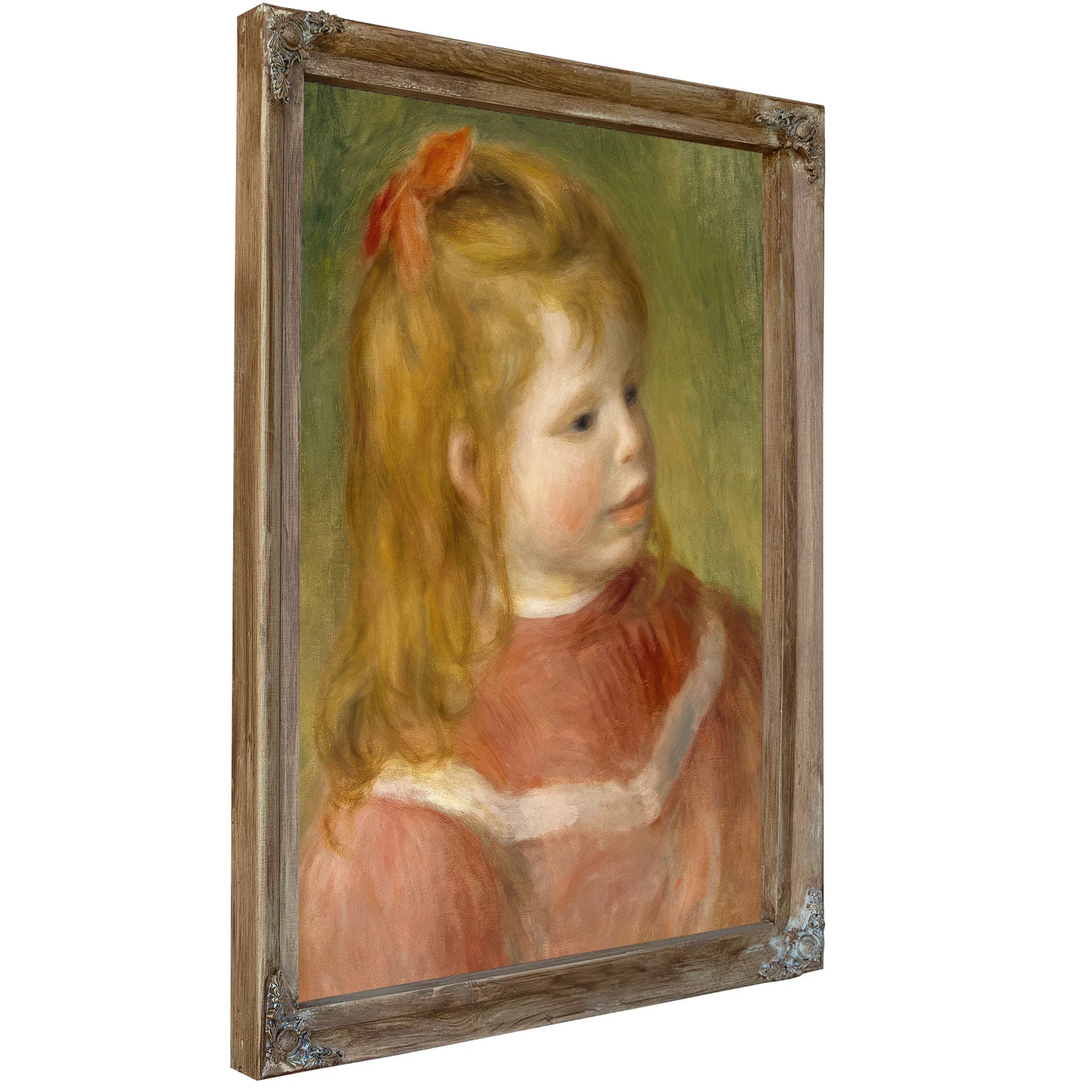 Portrait Of Jean 1 By Pierre Auguste Renoir Fine Art Print